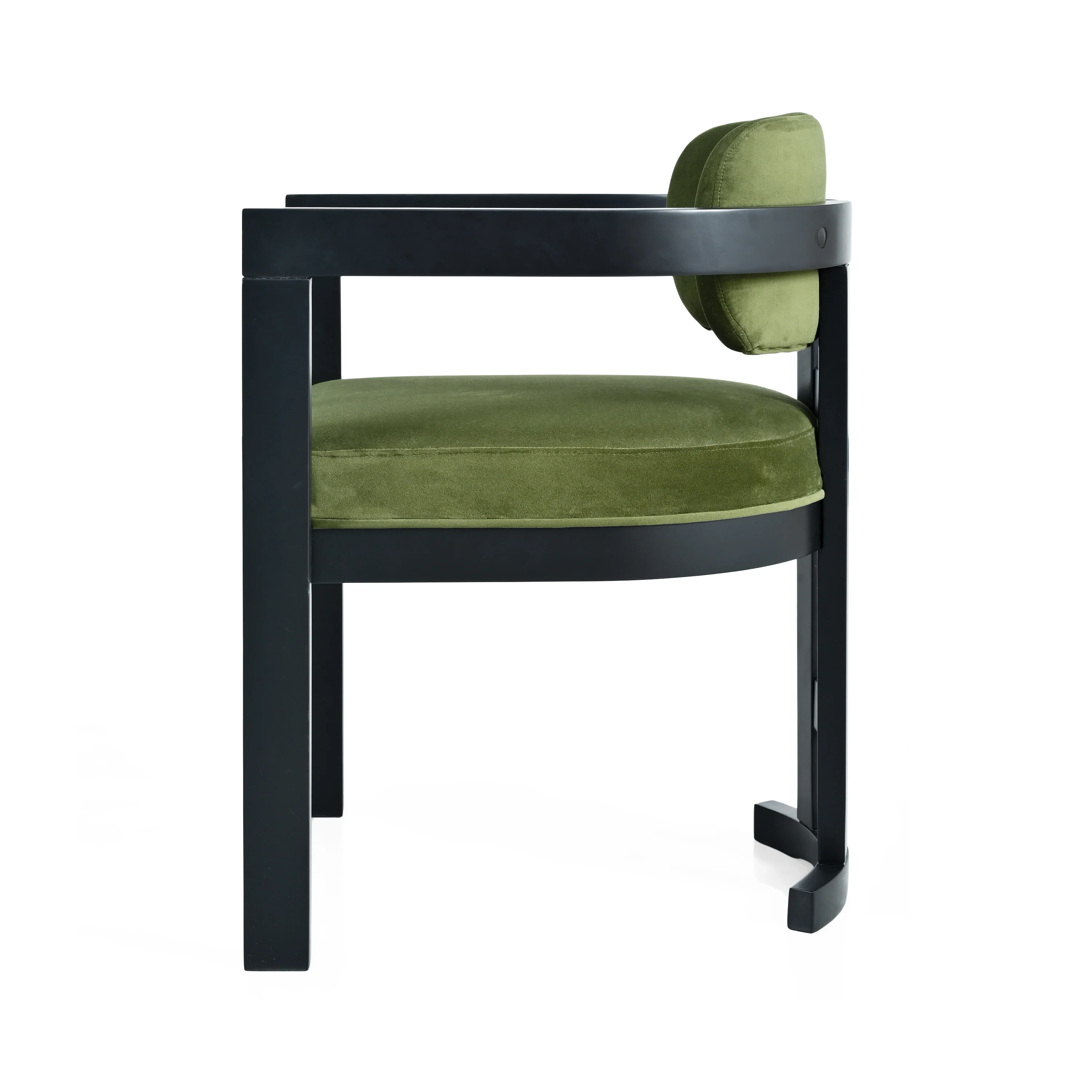 Elow Modern C-Shaped End Table - furnishings