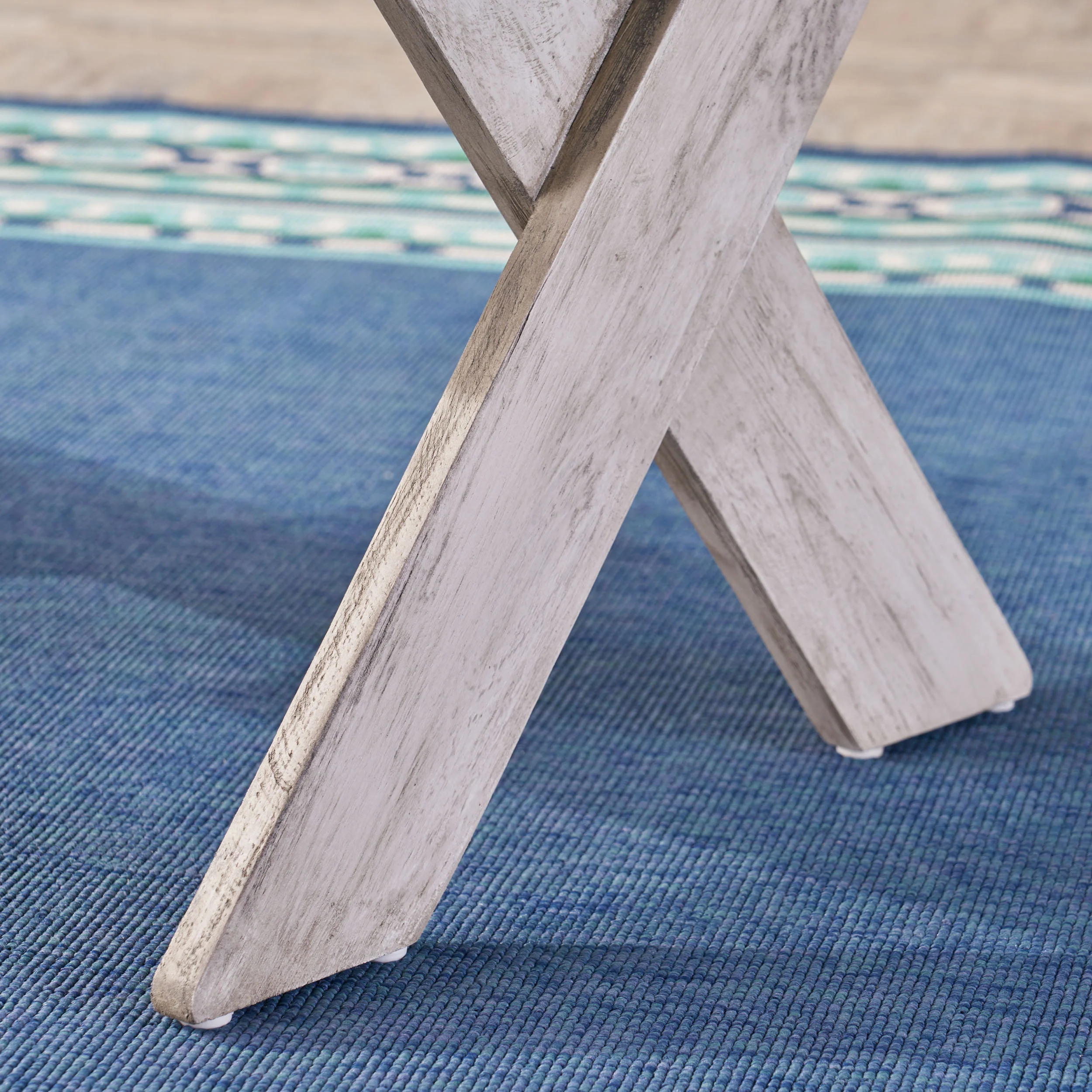 Irene Outdoor Acacia Wood Coffee Table - furnishings