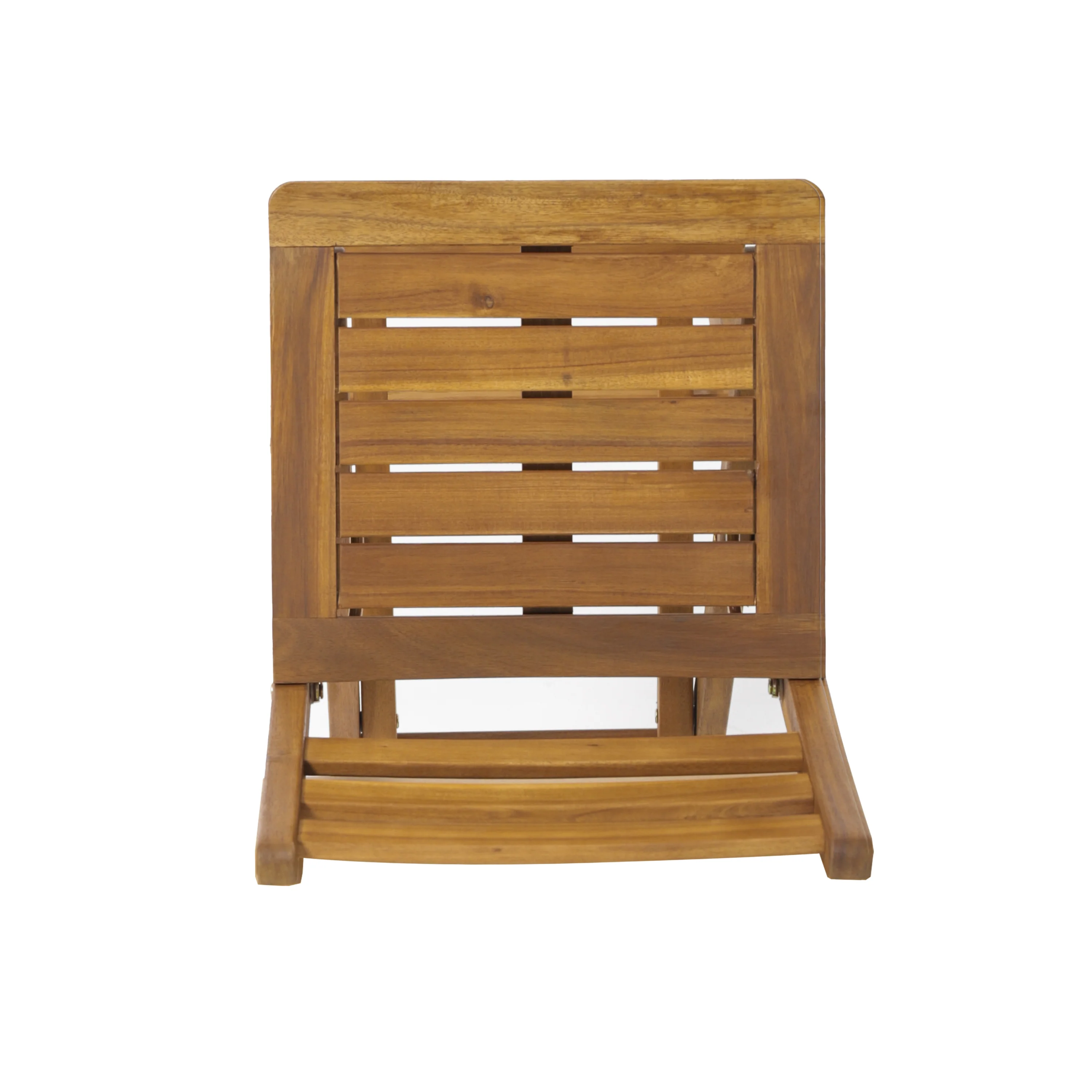 Atlantic Outdoor 30-Inch Foldable Acacia Wood Bar Stool - furnishings