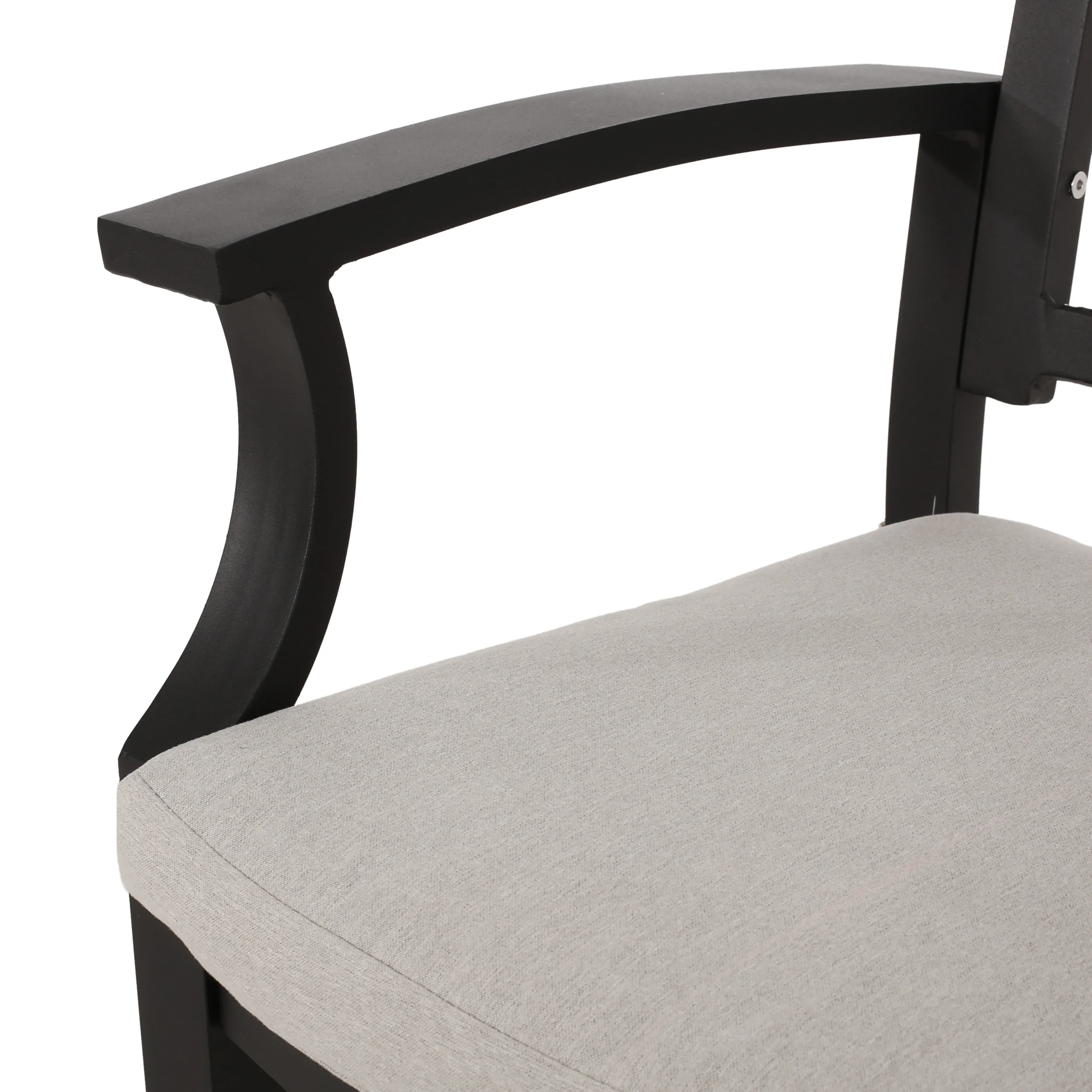 Arlene Waterford Outdoor Aluminum Dining Chairs, Set of 2 - furnishings