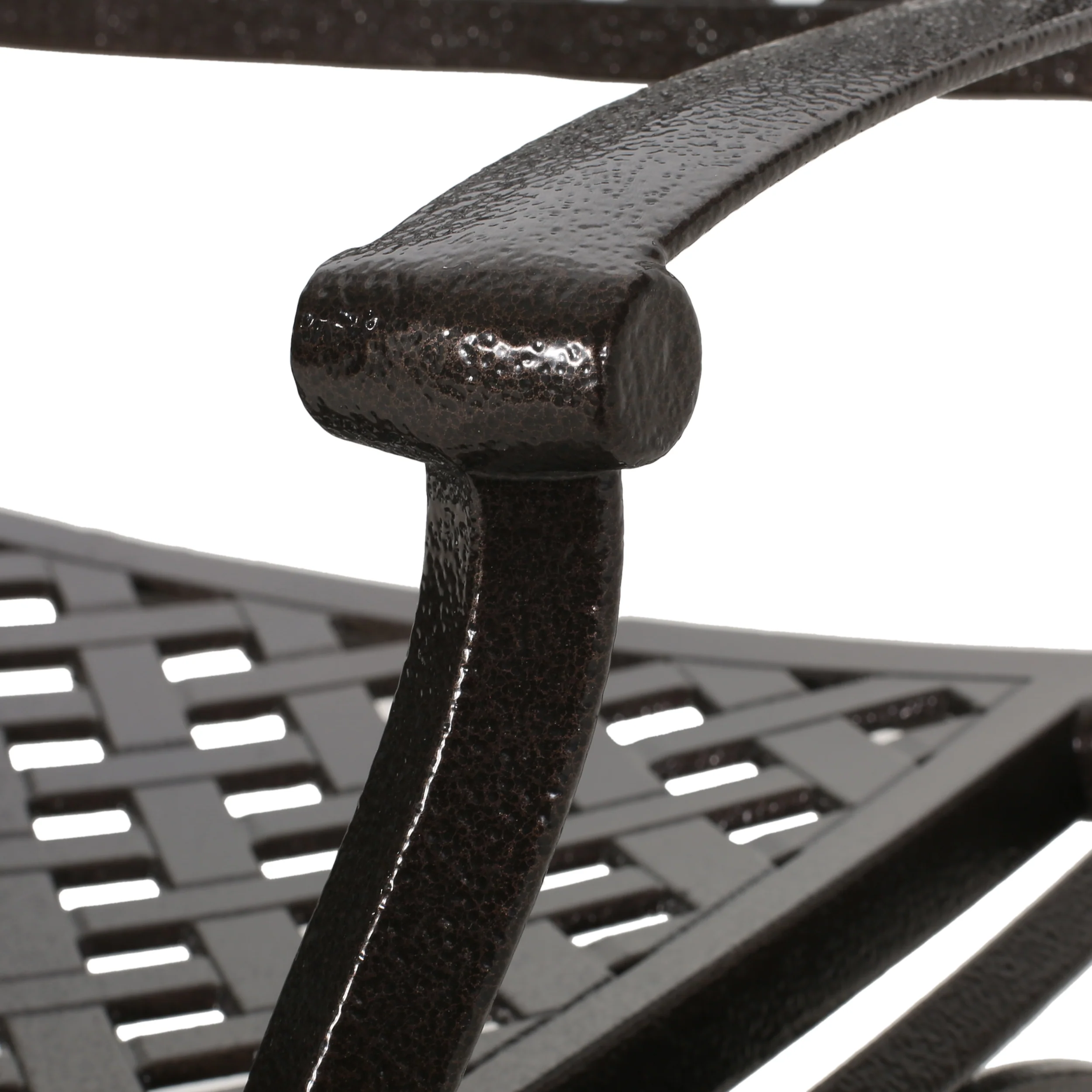 Ridgecrest Traditional Outdoor Aluminum Dining Chair (Set of 2) - furnishings