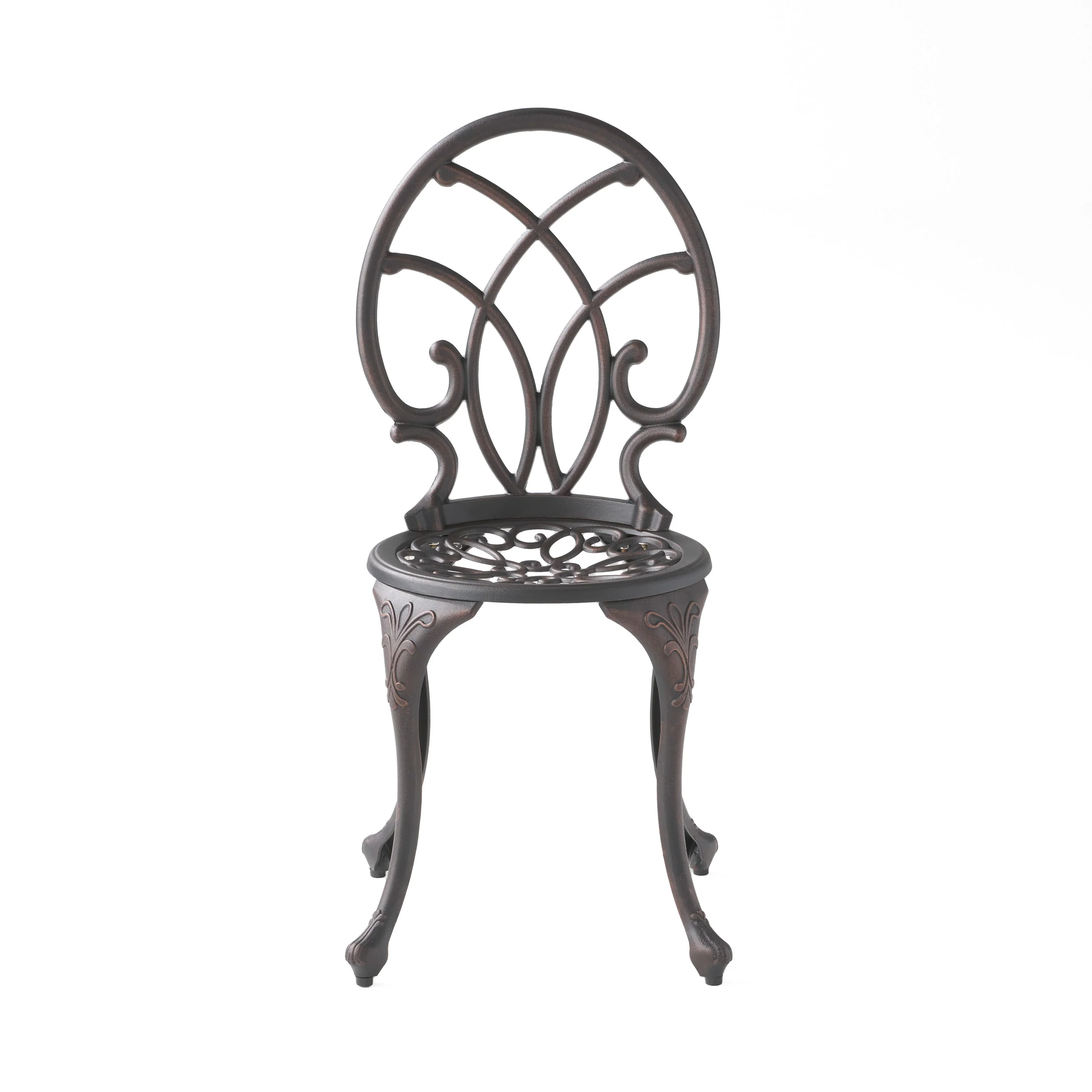 Andover Outdoor 3-Piece Aluminum Bistro Set - furnishings