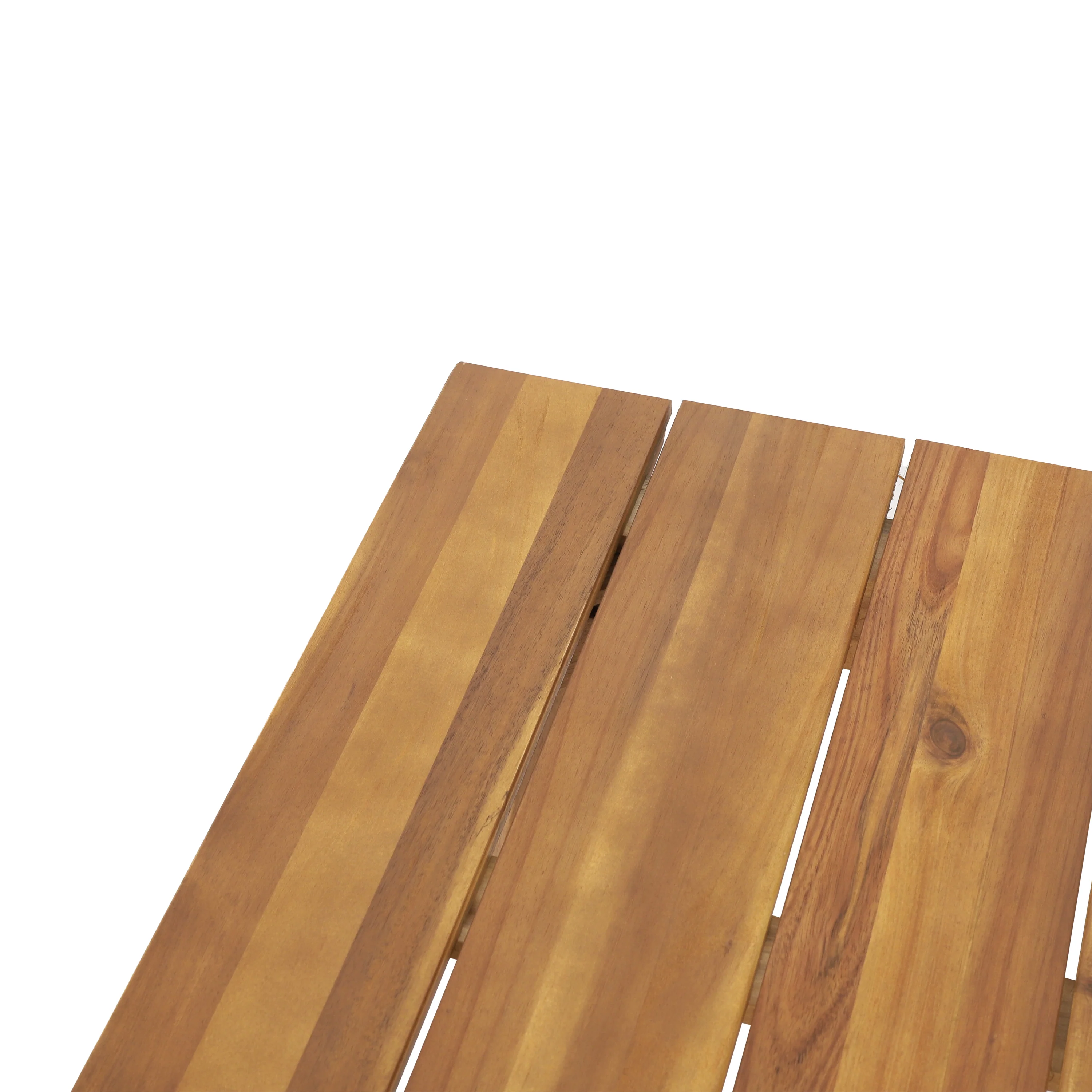 The Crowne Collection Outdoor Acacia Wood Coffee Table, Teak - furnishings