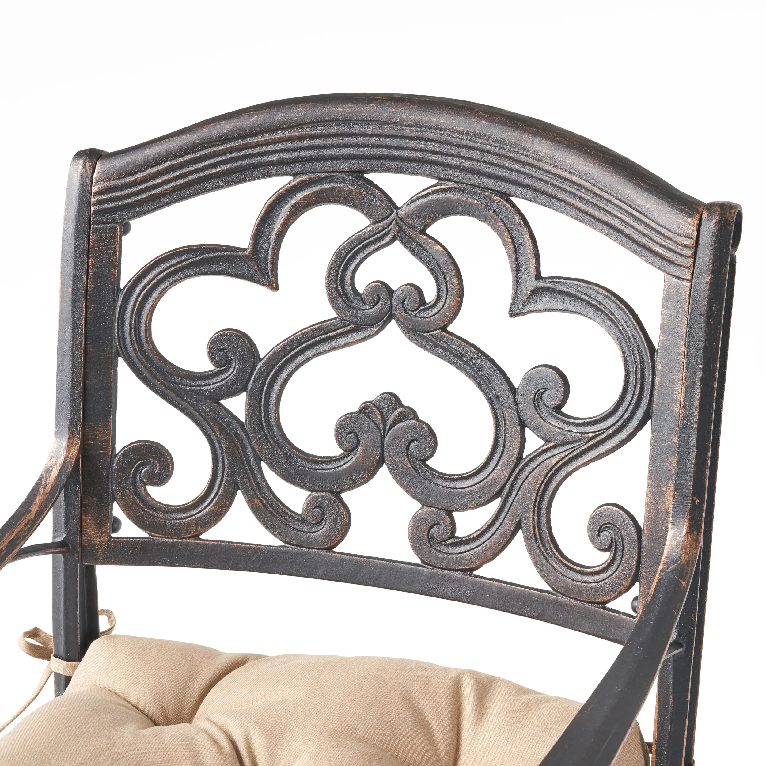 Carlton Outdoor Dining Chair with Cushion (Set of 2) - furnishings