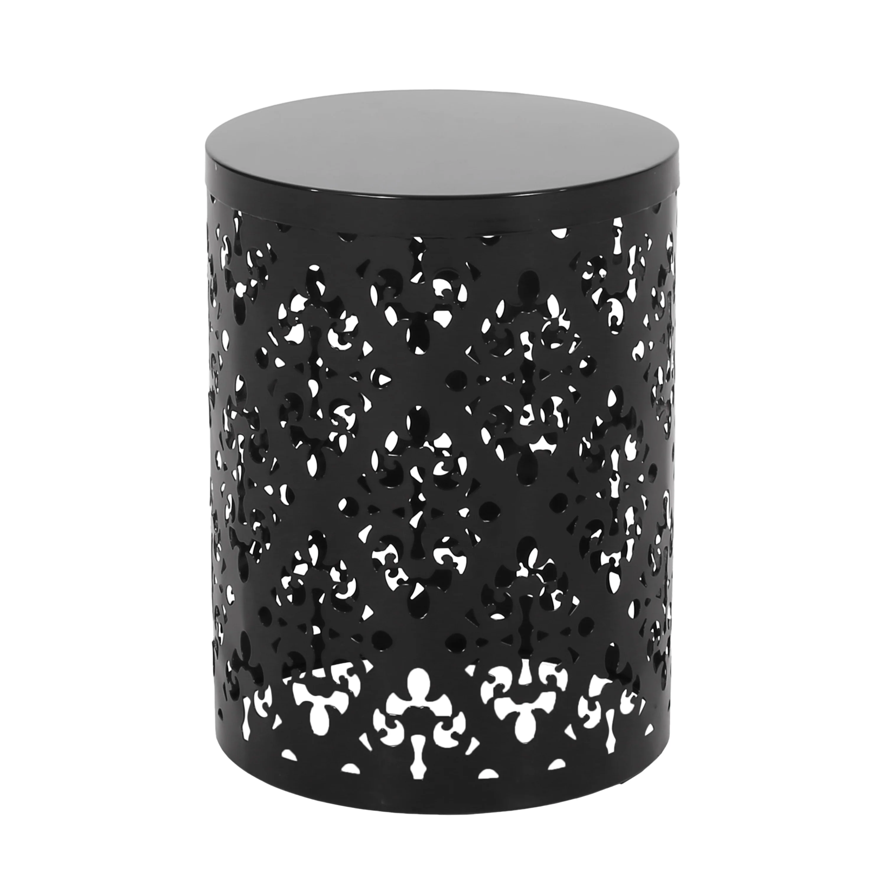 Verdugo Outdoor Metal Side Table - furnishings
