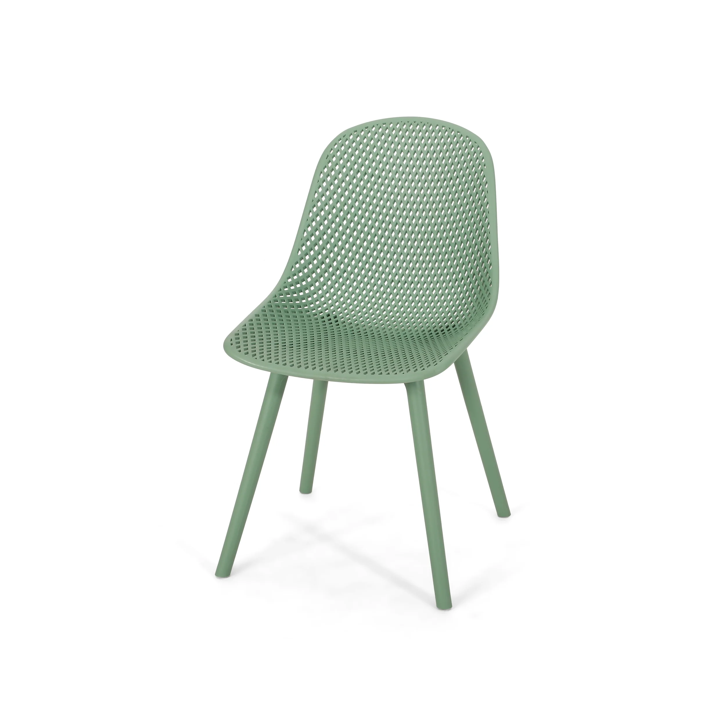 Yazmeen Outdoor Modern Dining Chair (Set of 4) - furnishings