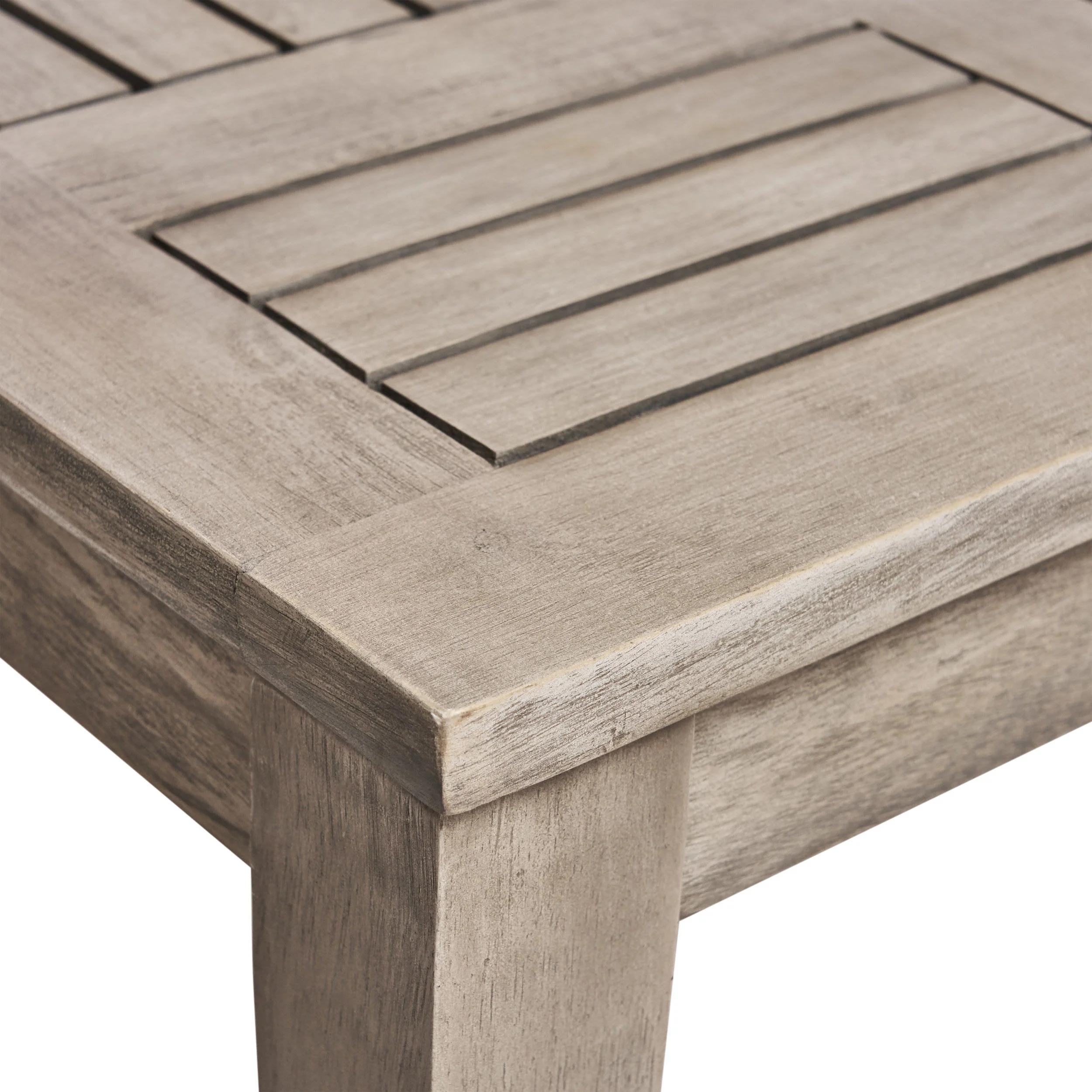 Savannah Outdoor Acacia Wood Coffee Table - furnishings