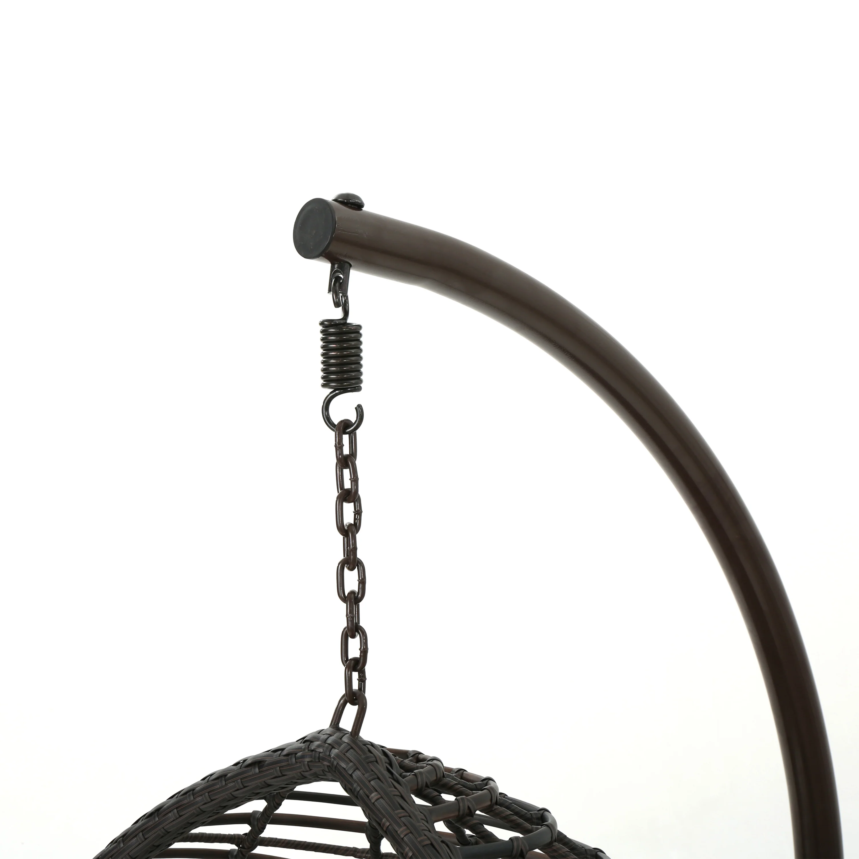 Leasa Outdoor Wicker Hanging Teardrop / Egg Chair - furnishings