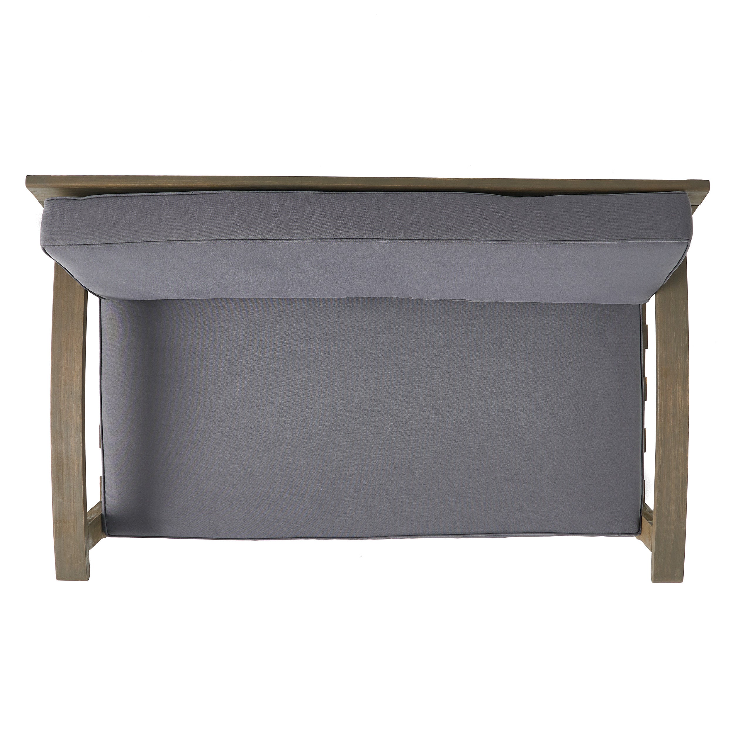 Preston Outdoor Acacia Wood Loveseat and Coffee Table - furnishings