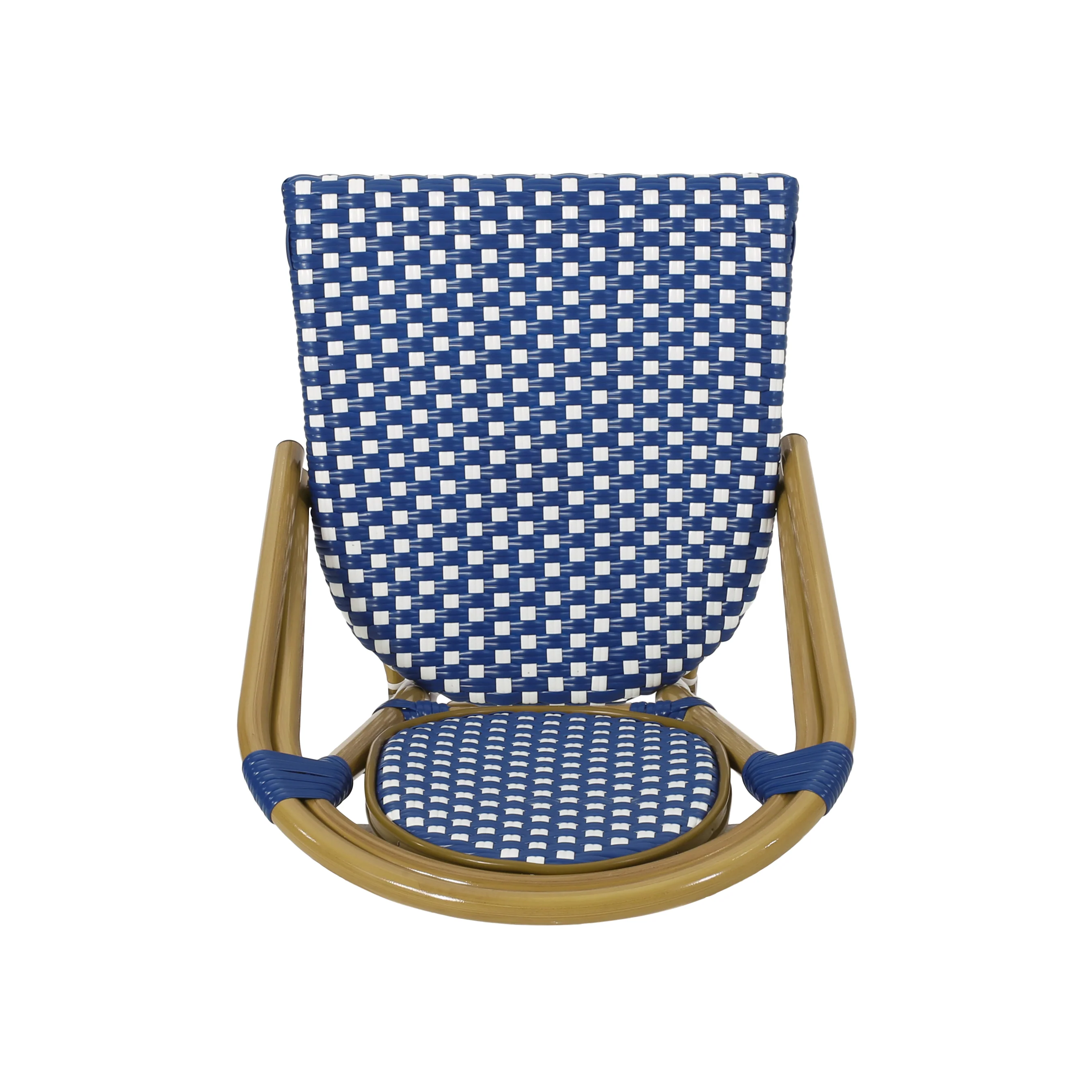 Kazaria Outdoor French Bistro Chairs (Set of 2) - furnishings