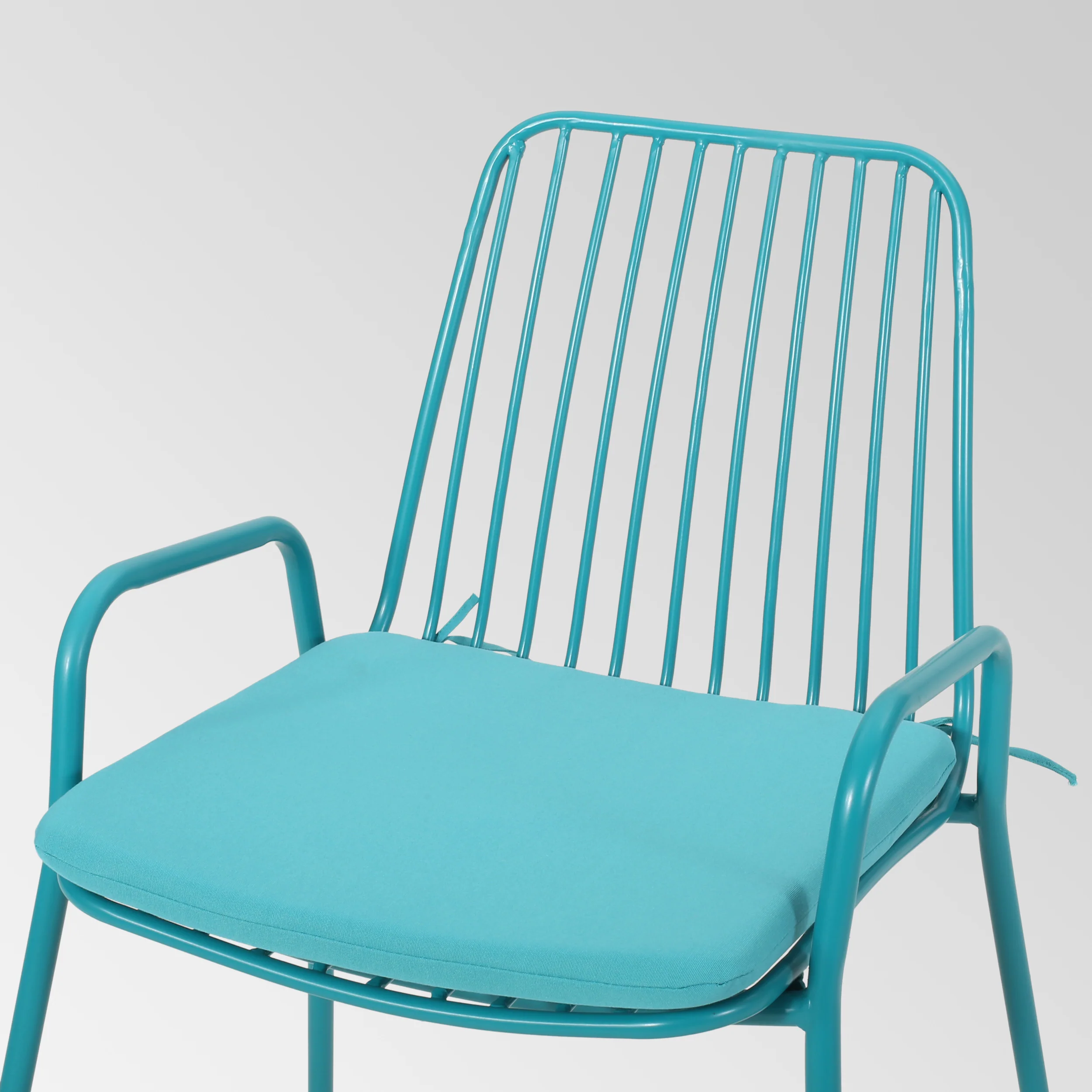Ashwood Outdoor Modern Iron 2 Seater Chat Set with Cushions - furnishings
