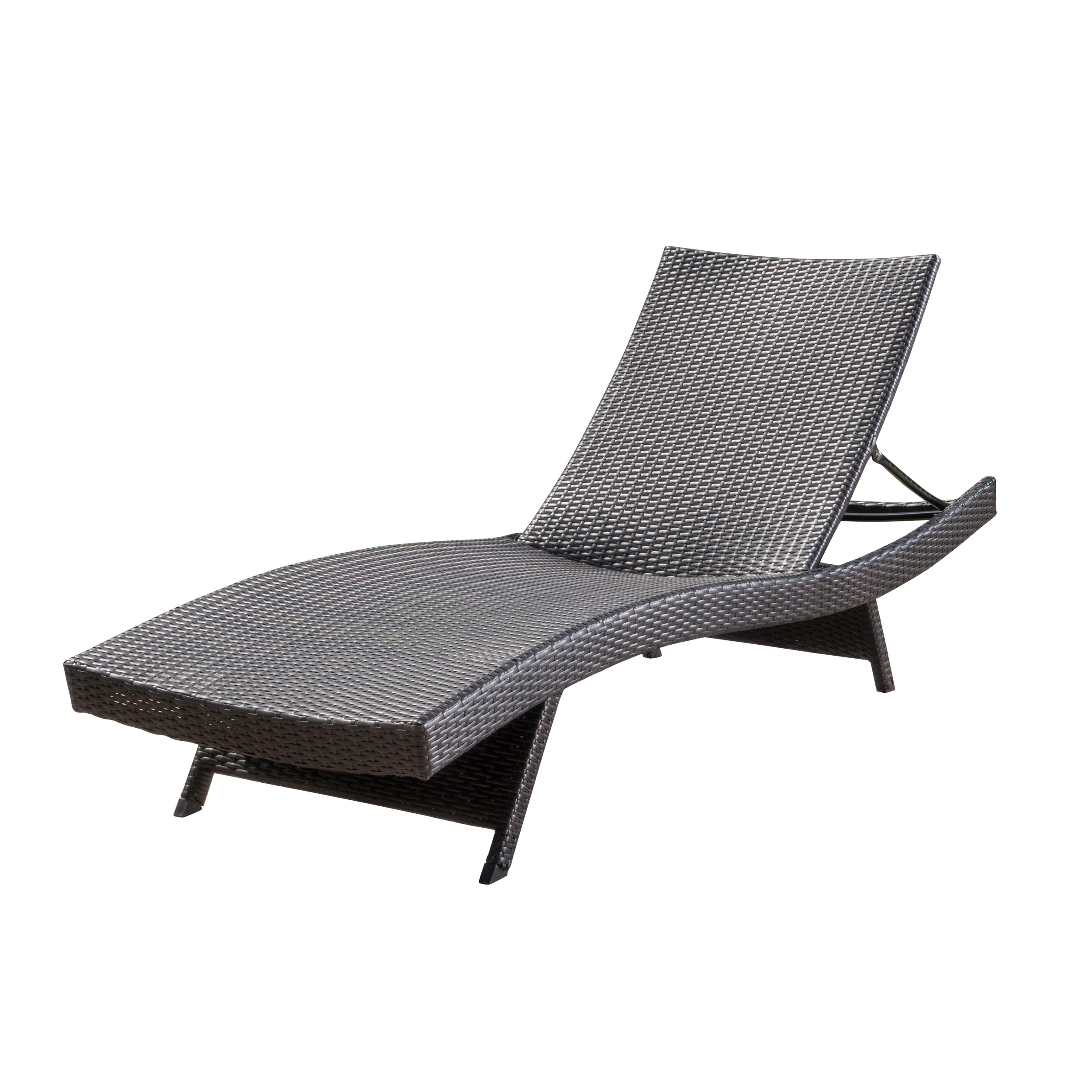 Lakeport Outdoor 3pc Adjustable Chaise Lounge Chair Set - furnishings