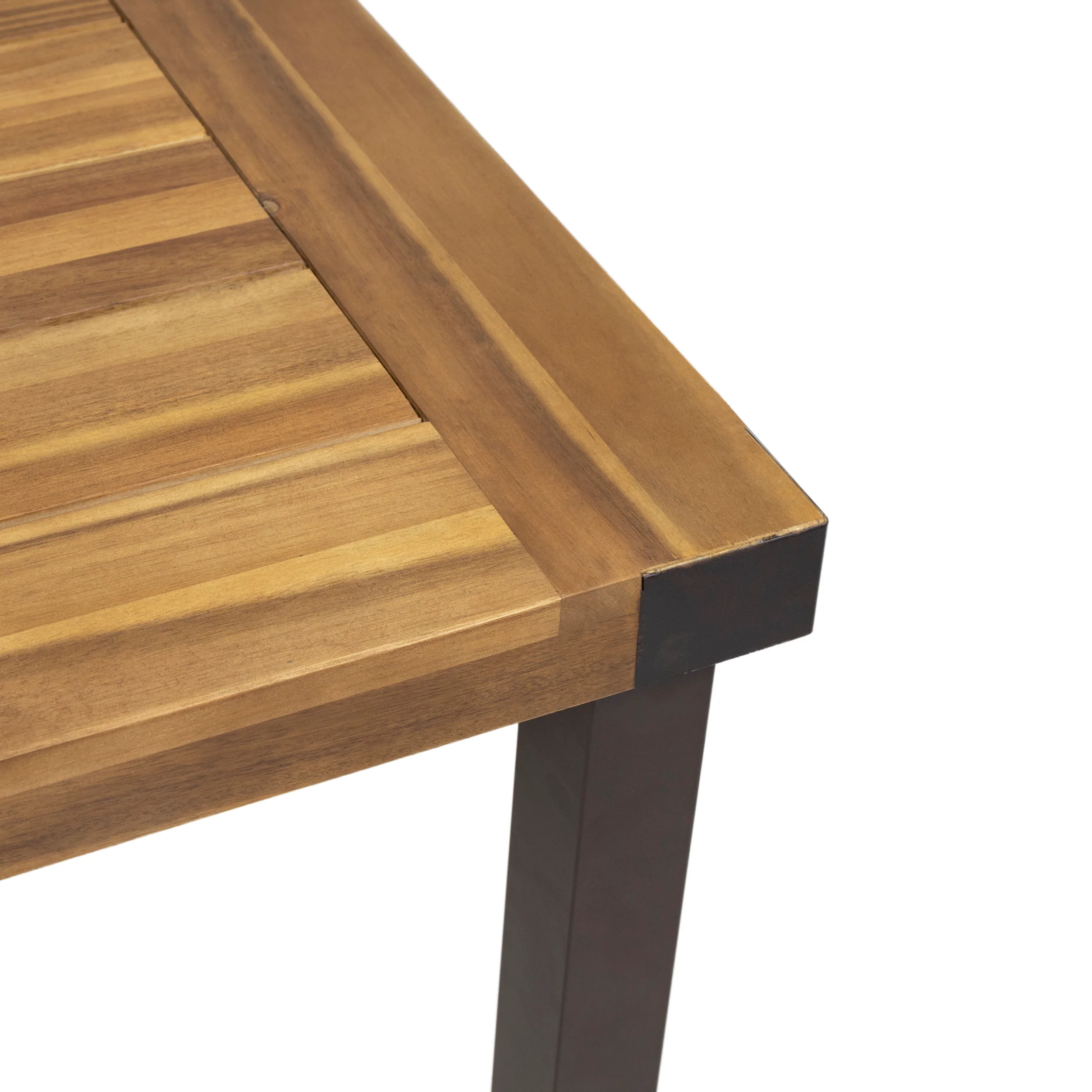 Maggie Outdoor Acacia Wood Dining Table - furnishings