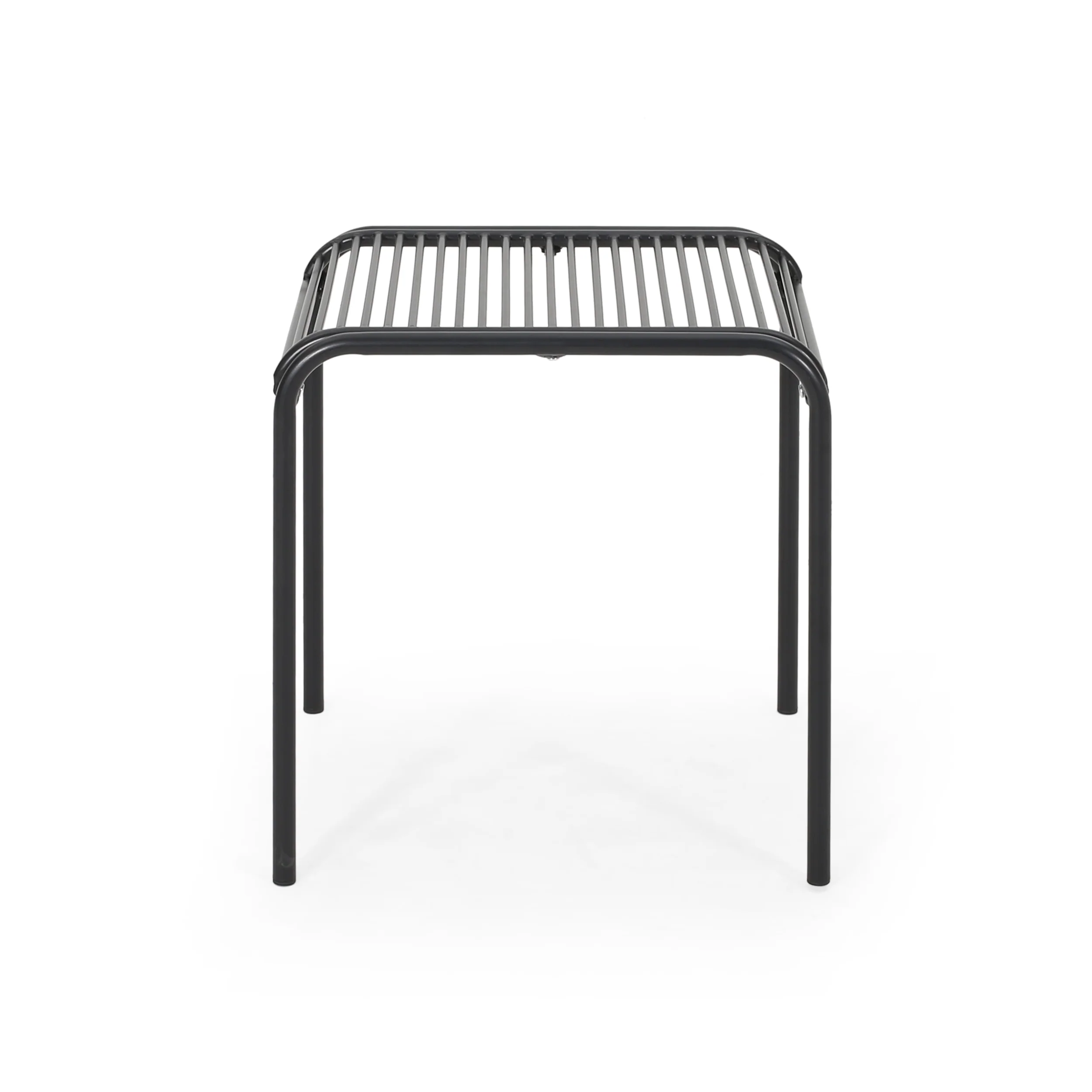 Emily Outdoor Modern Iron Side Table - furnishings