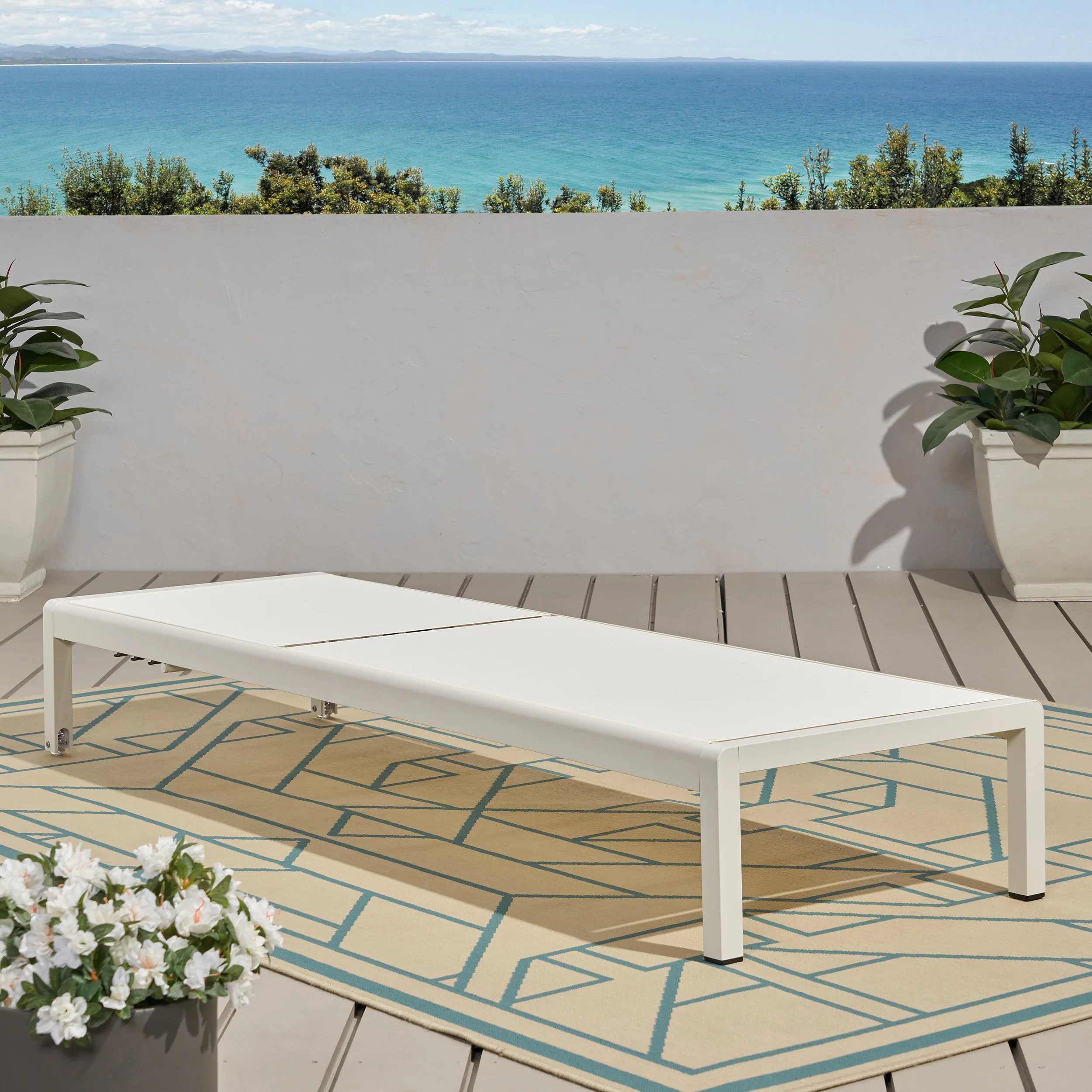 Cherie Outdoor Chaise Lounge - furnishings