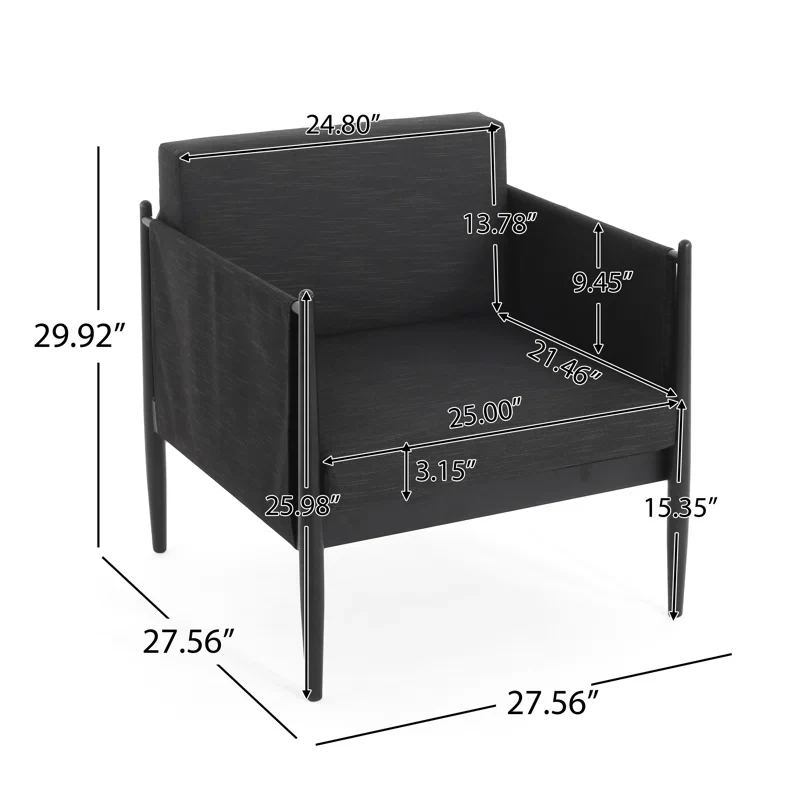Patio Aluminum Chair with Cushions - furnishings