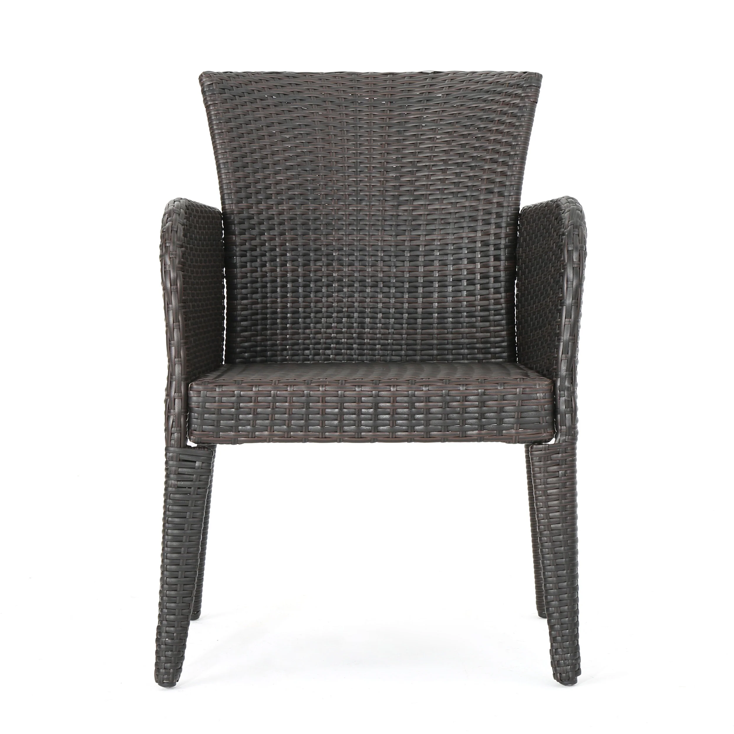 Seawall Outdoor Wicker Dining Chair (Set of 2) - furnishings