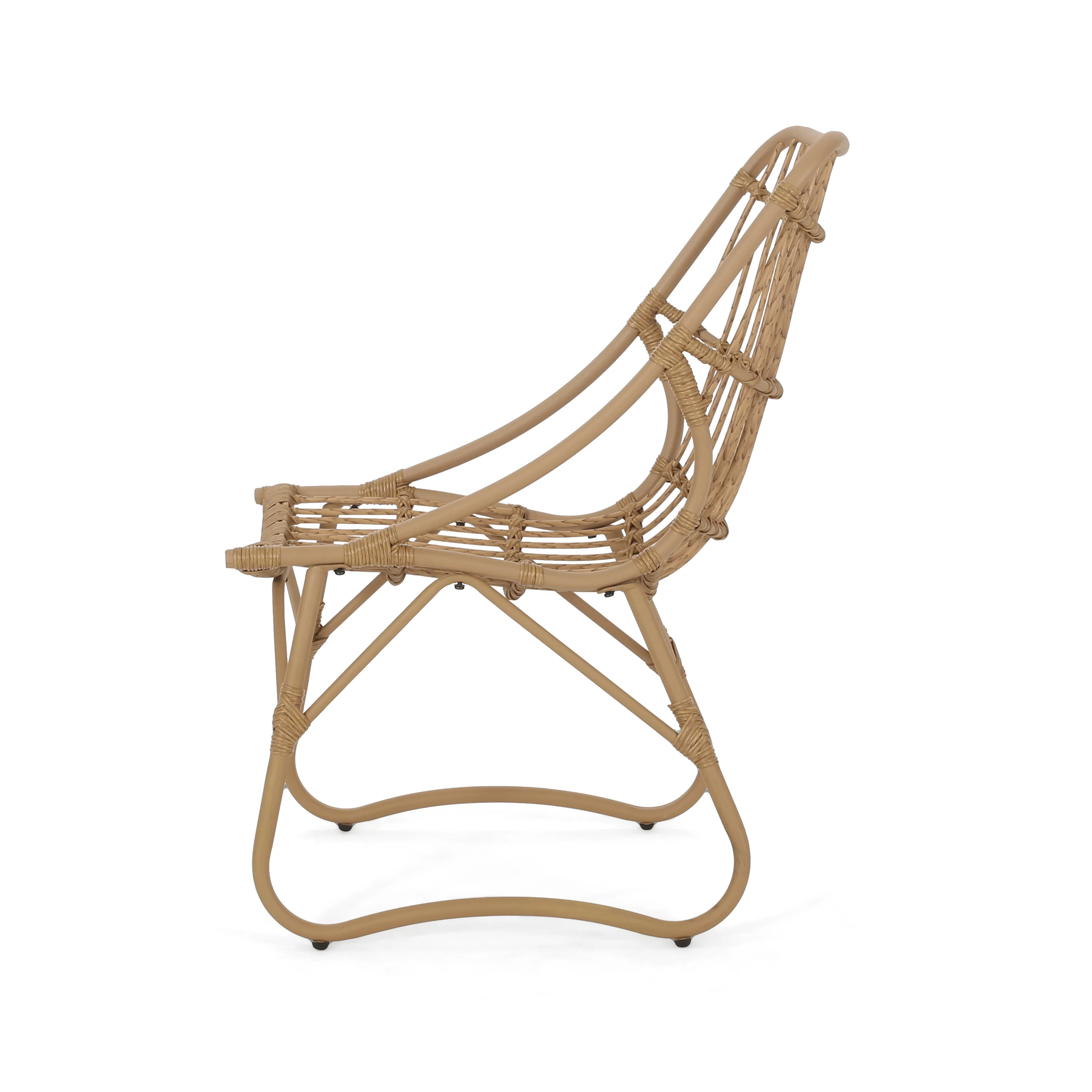 Benfield Outdoor Wicker Accent Chairs, Set of 2 - furnishings