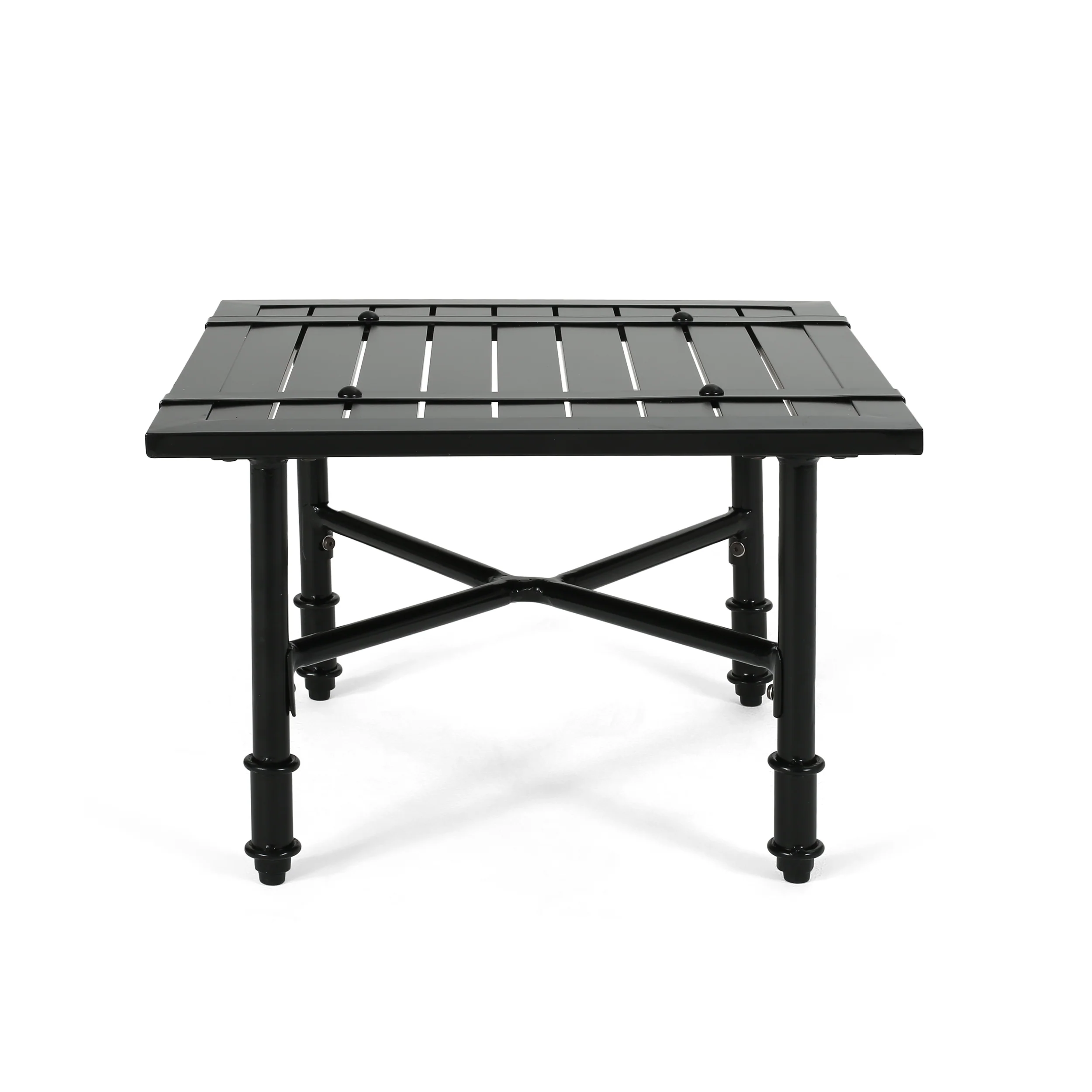 Francis Outdoor Aluminum Side Table - furnishings