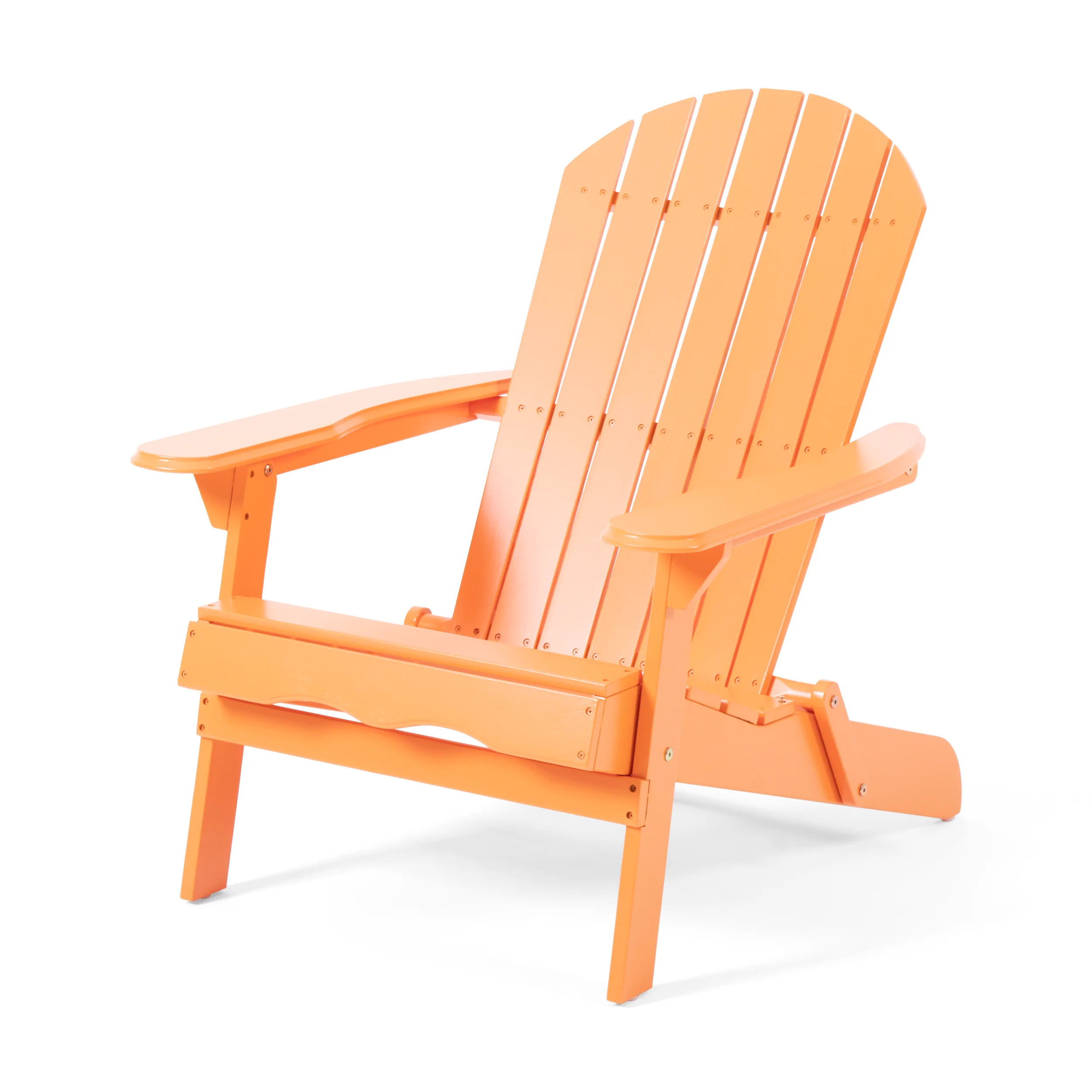 Milan Outdoor Acacia Wood Folding Adirondack Chair - furnishings