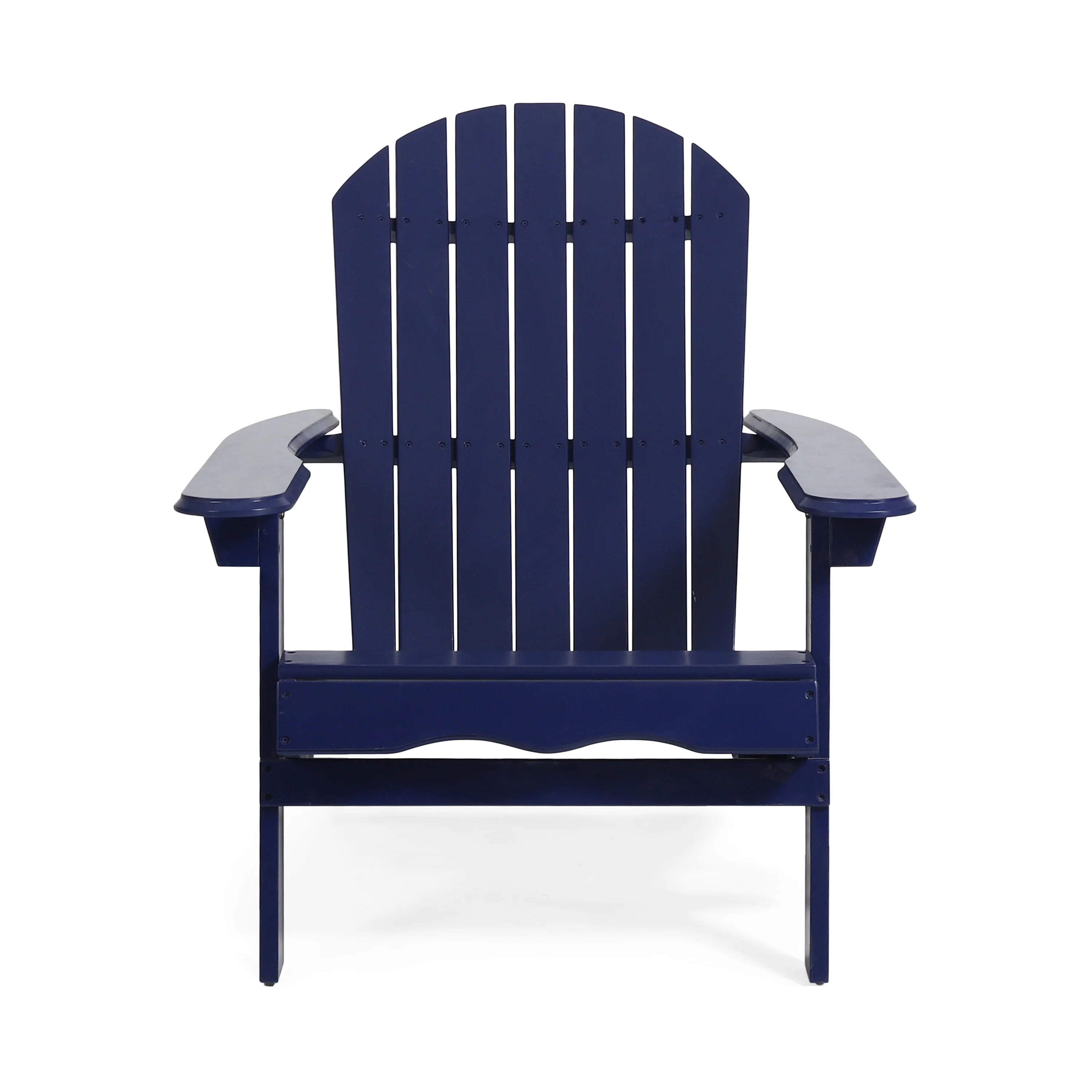 Milan Outdoor Acacia Wood Folding Adirondack Chair - furnishings