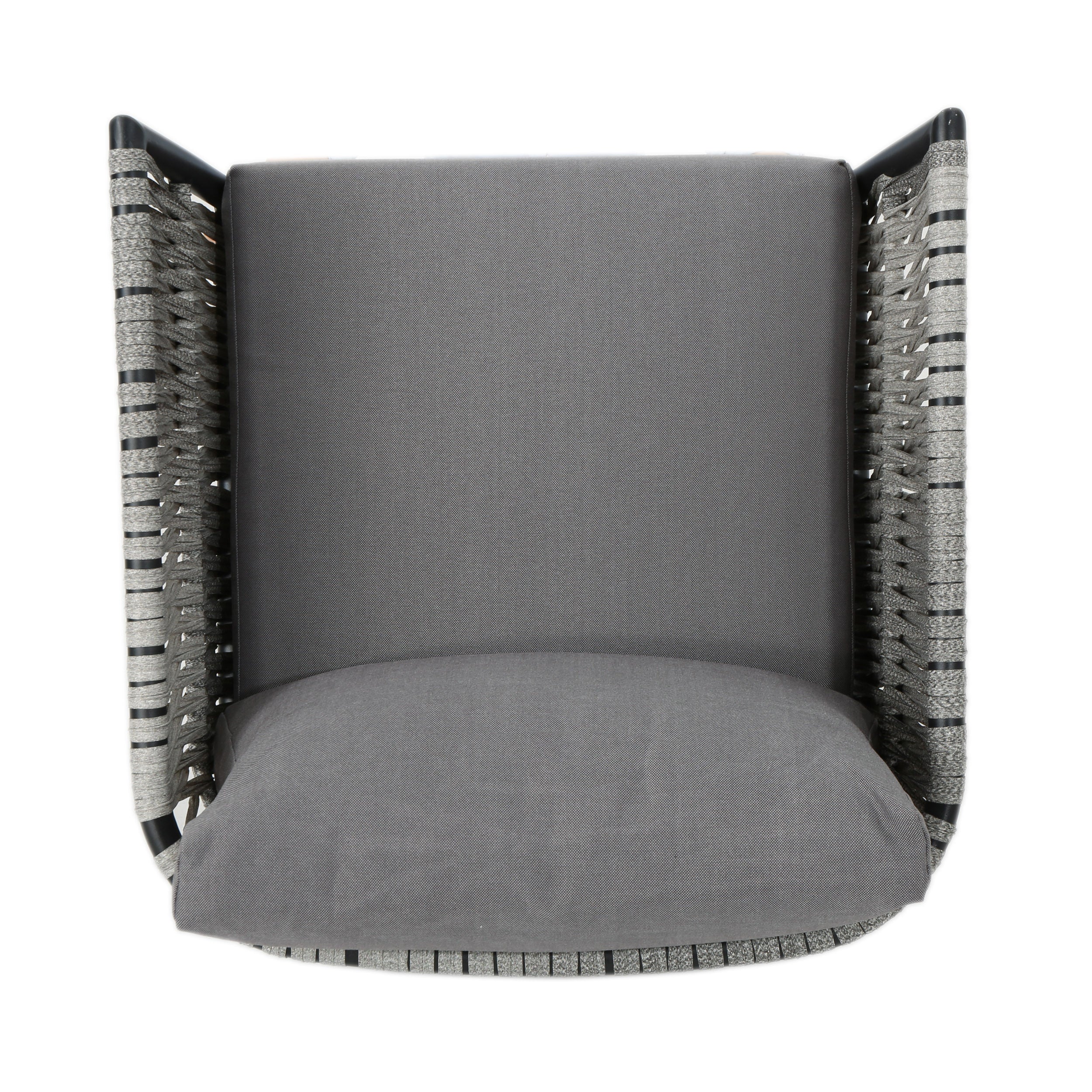 Shipley Outdoor Wicker and Aluminum Club Chair - furnishings
