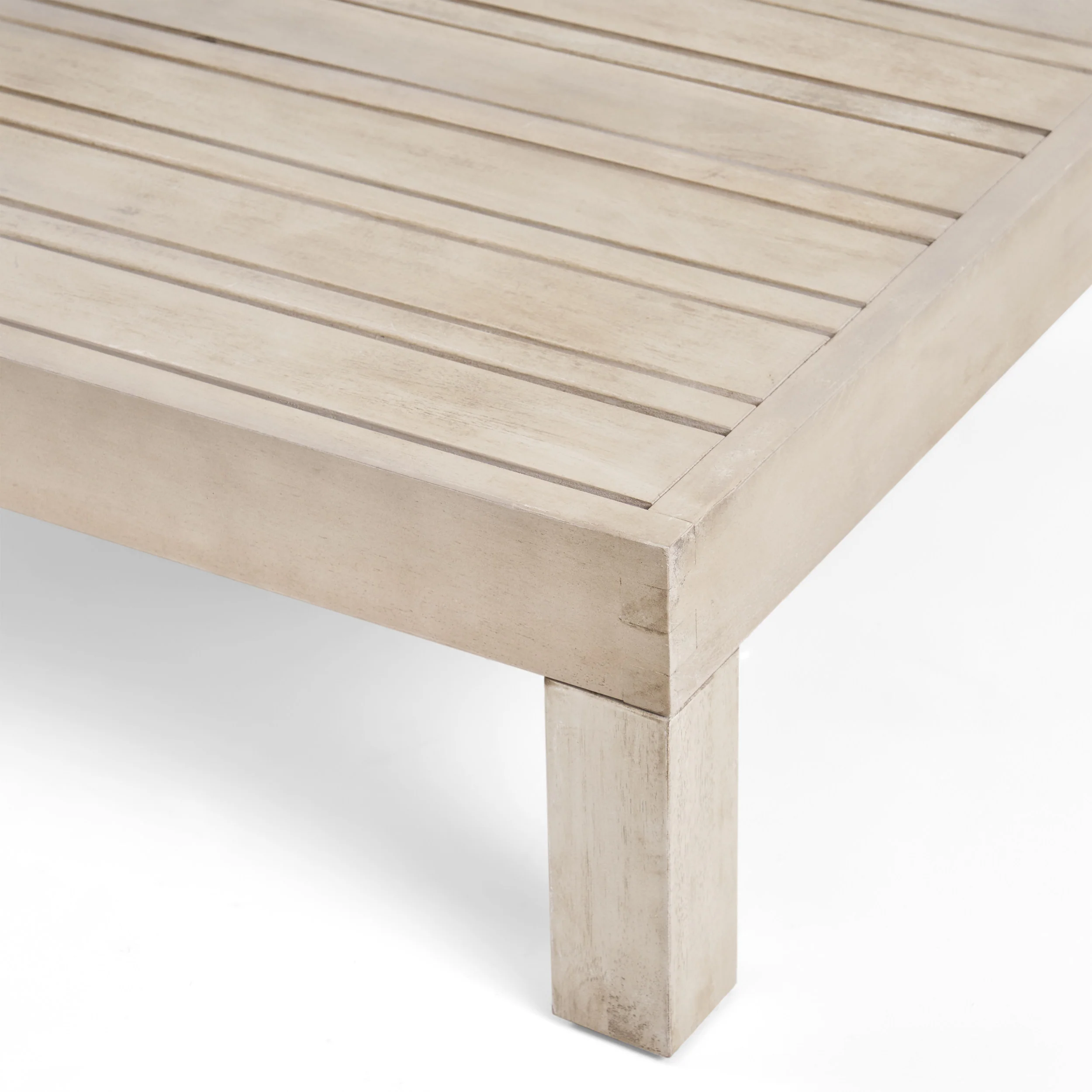 Cascada Outdoor Acacia Wood Coffee Table - furnishings