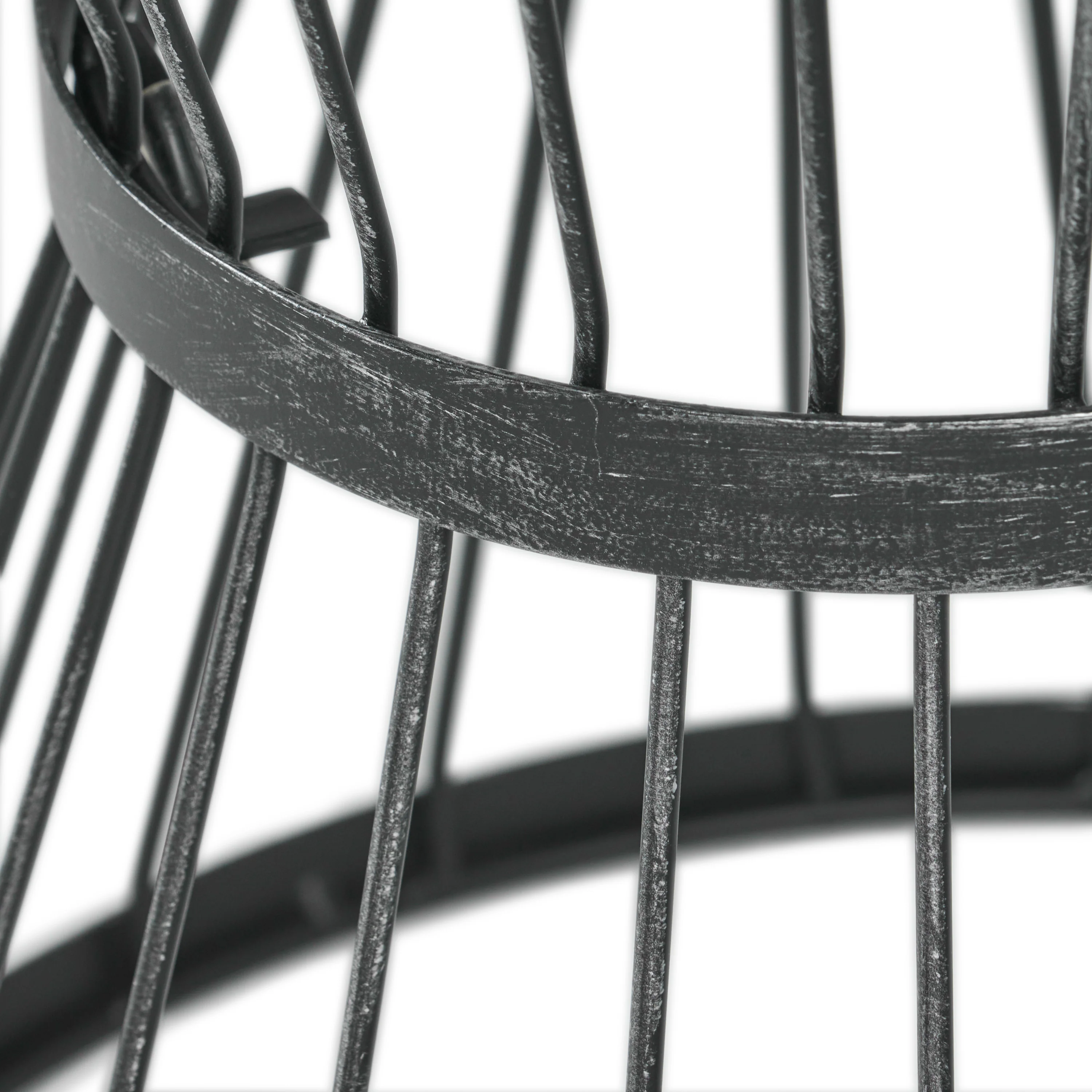 Fern Outdoor 16 Inch Iron Side Table - furnishings