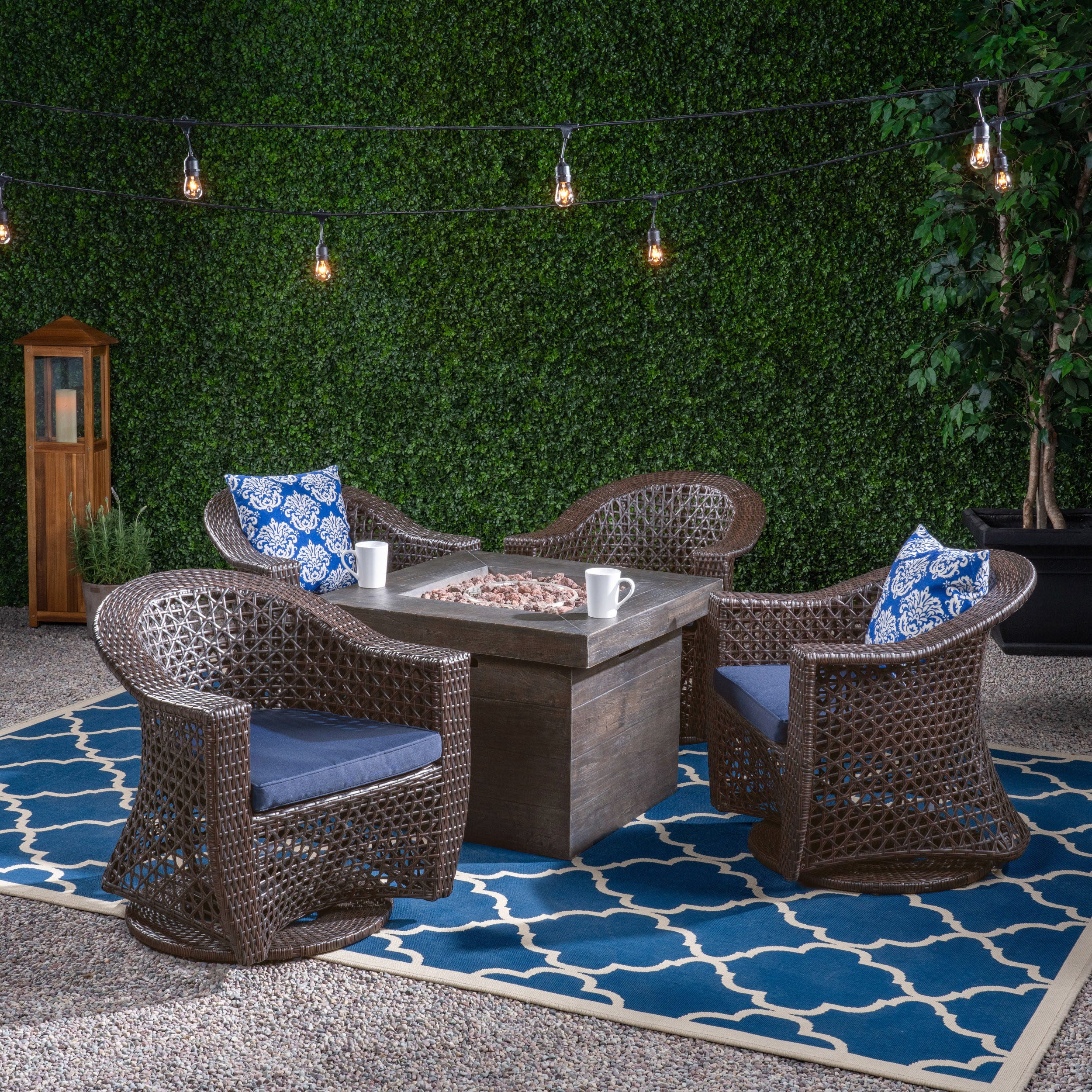 Tabitha Patio Fire Pit Set - furnishings
