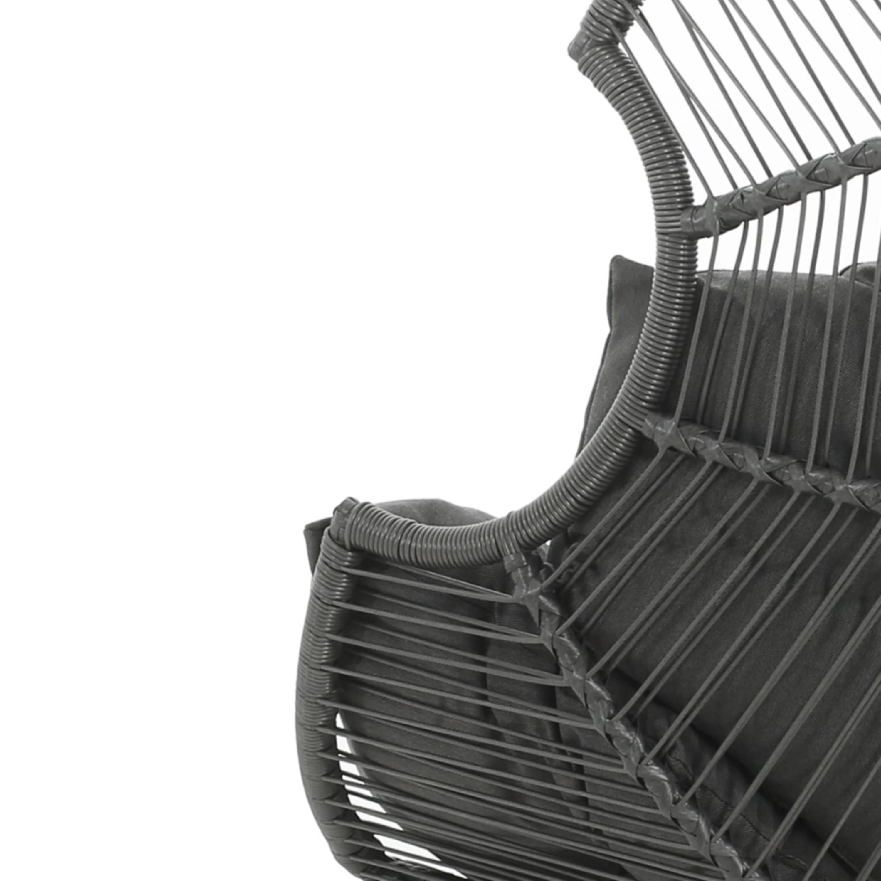 Paloma Outdoor Wicker Gliding Chair - furnishings
