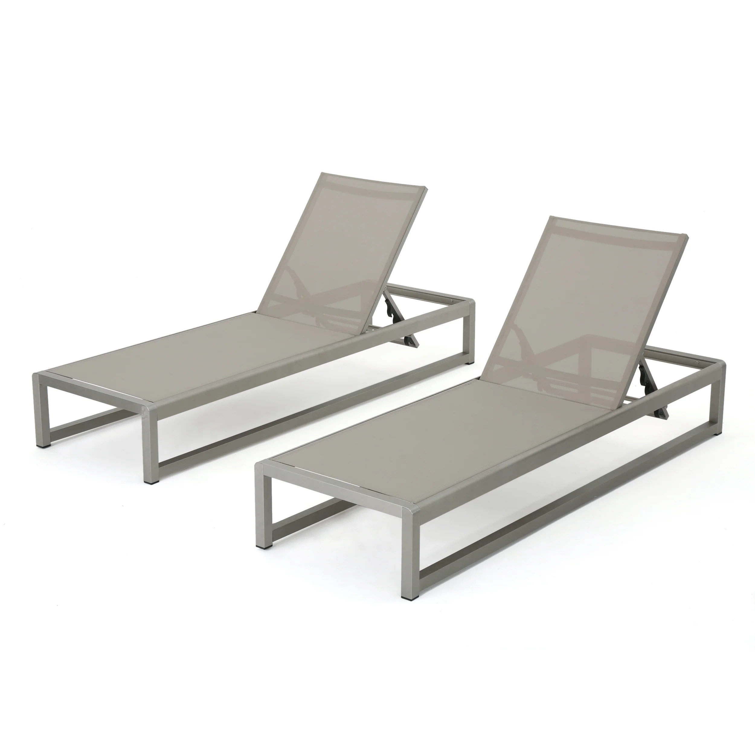 San Outdoor Mesh Chaise Lounge - furnishings