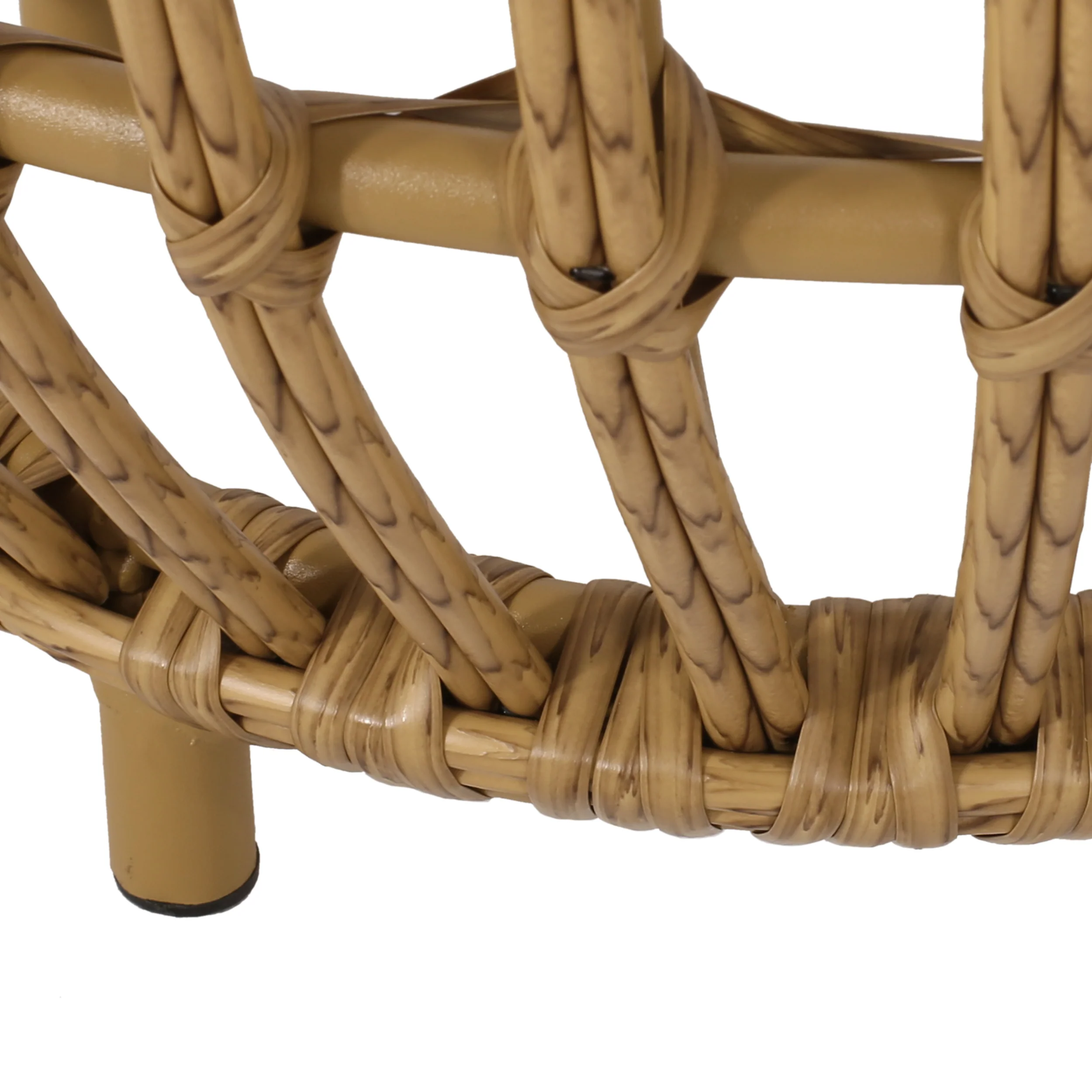 Whitetail Outdoor Boho Wicker Side Table - furnishings