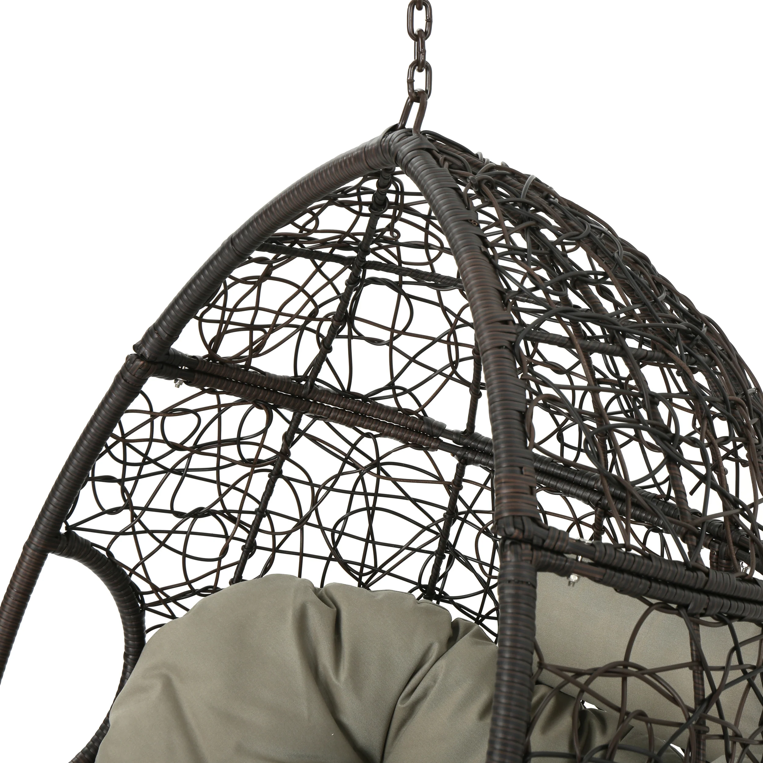 Yosiyah Indoor/Outdoor Hanging Teardrop / Egg Chair (Stand Not Included) - furnishings