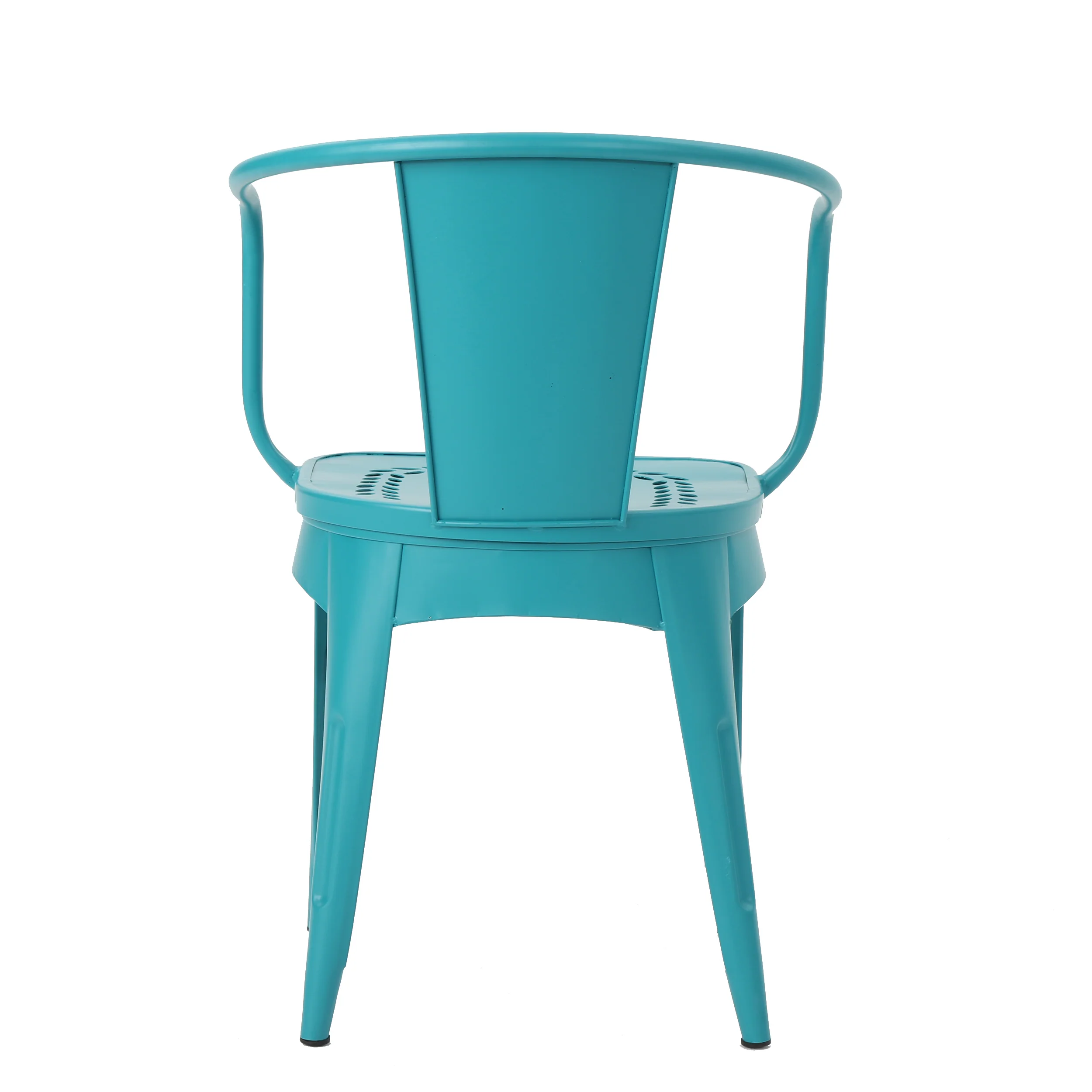 Leona Outdoor 3 Piece Paint Finished Iron Bistro Set - furnishings