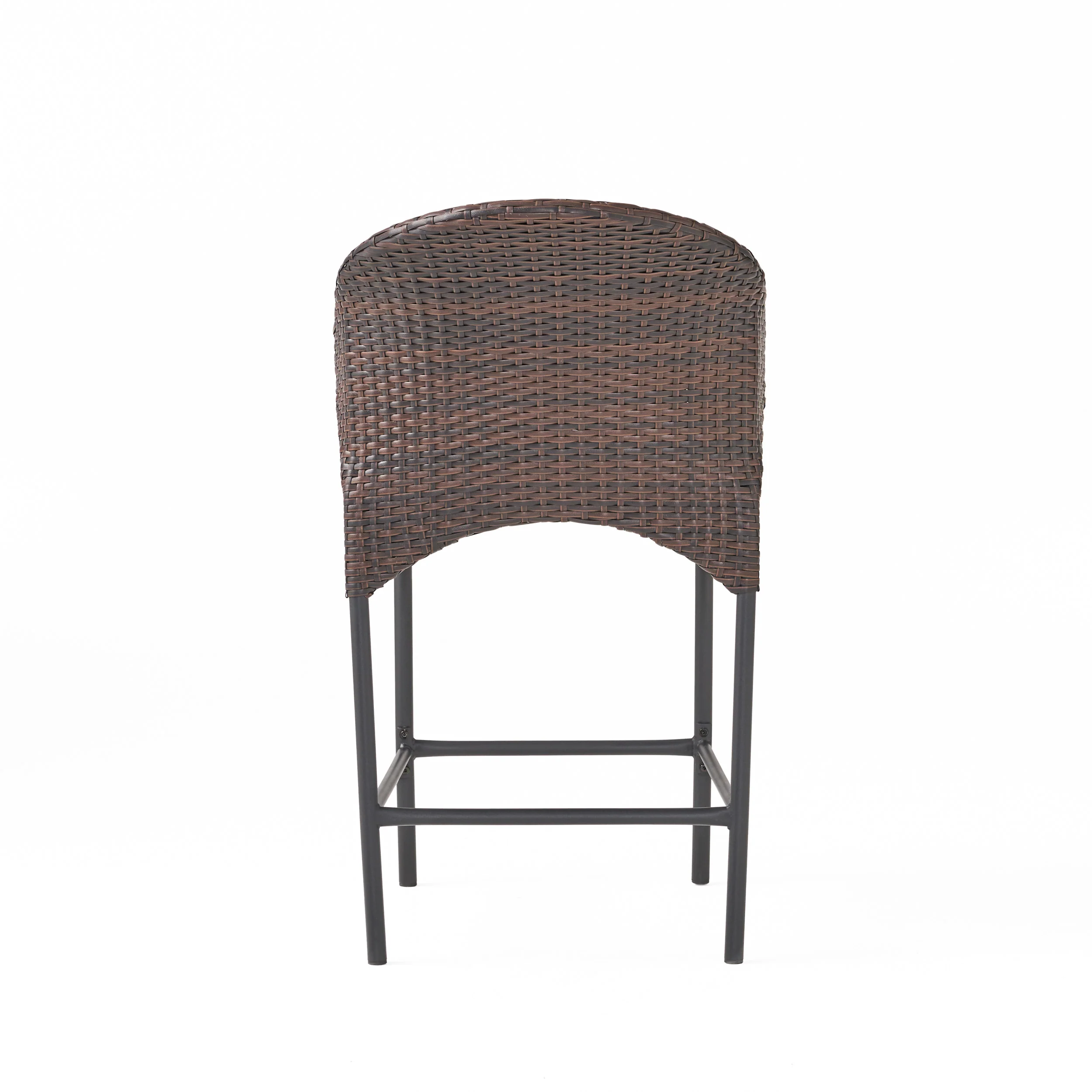 Bennett Multi-brown Wicker Counter Stool (Set of 4) - furnishings