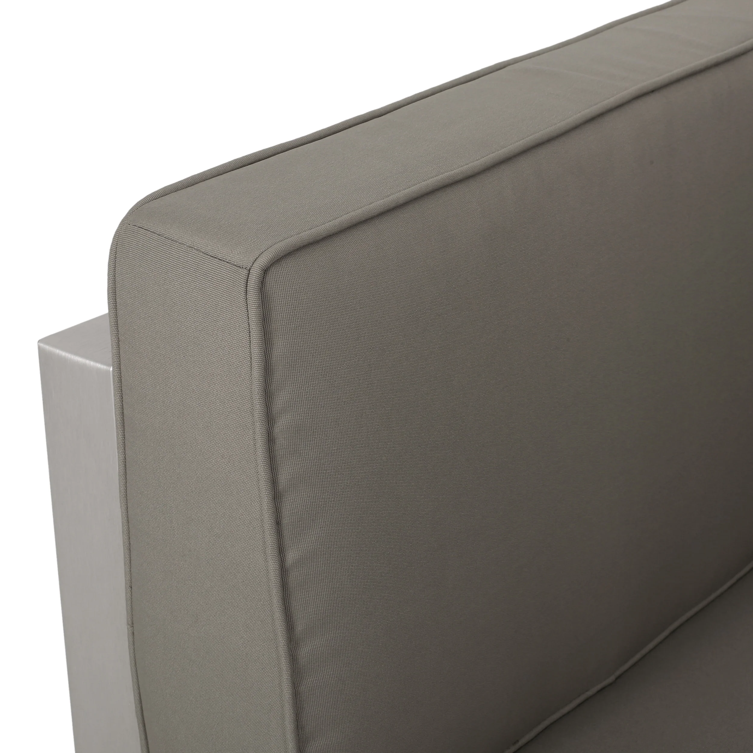 Lompoc Aire Outdoor Modern 5 Seater Sectional Sofa - furnishings