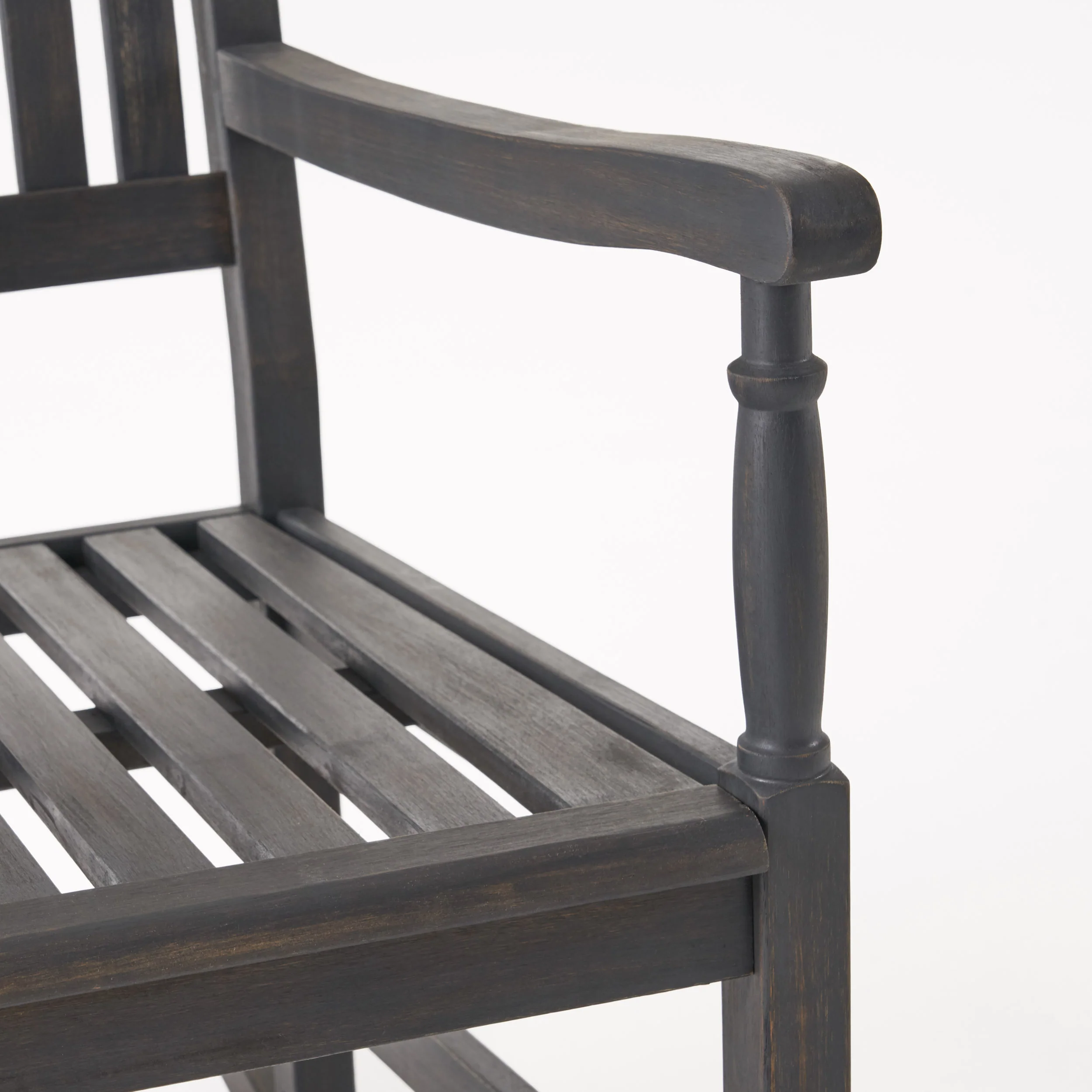 Penny Outdoor Acacia Wood Rocking Chairs (Set of 2) - furnishings