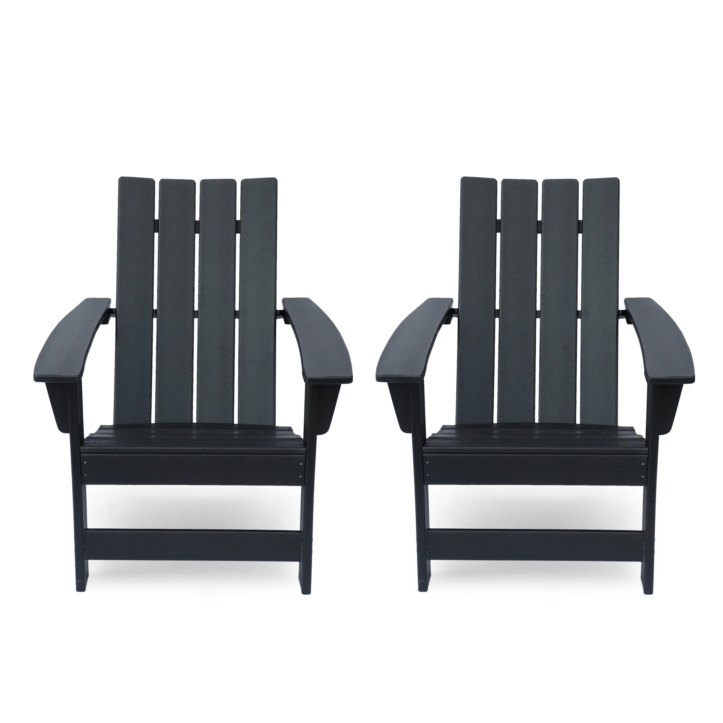 Panagiota Outdoor Contemporary Adirondack Chair (Set of 2) - furnishings