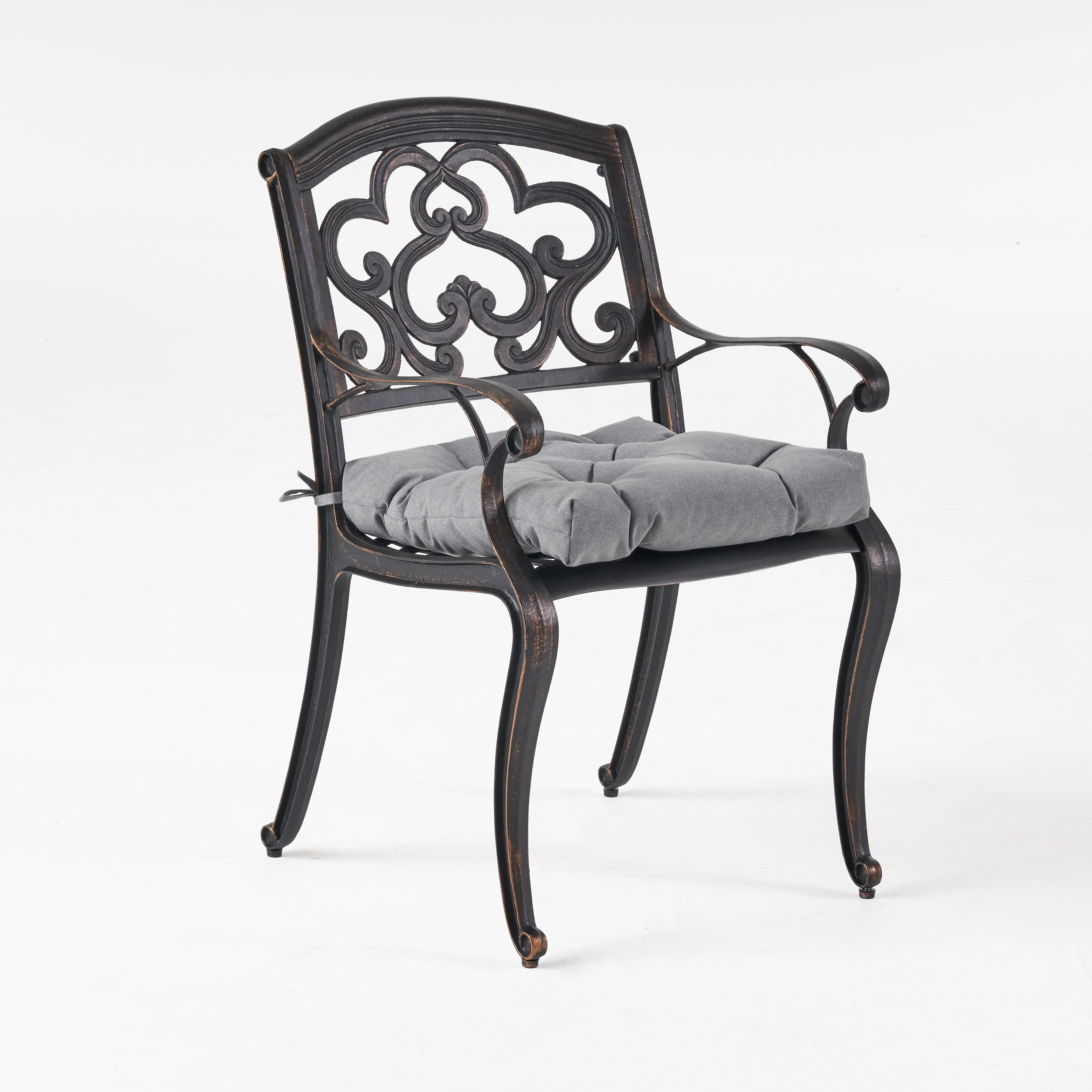 Carlton Outdoor Dining Chair with Cushion (Set of 2) - furnishings