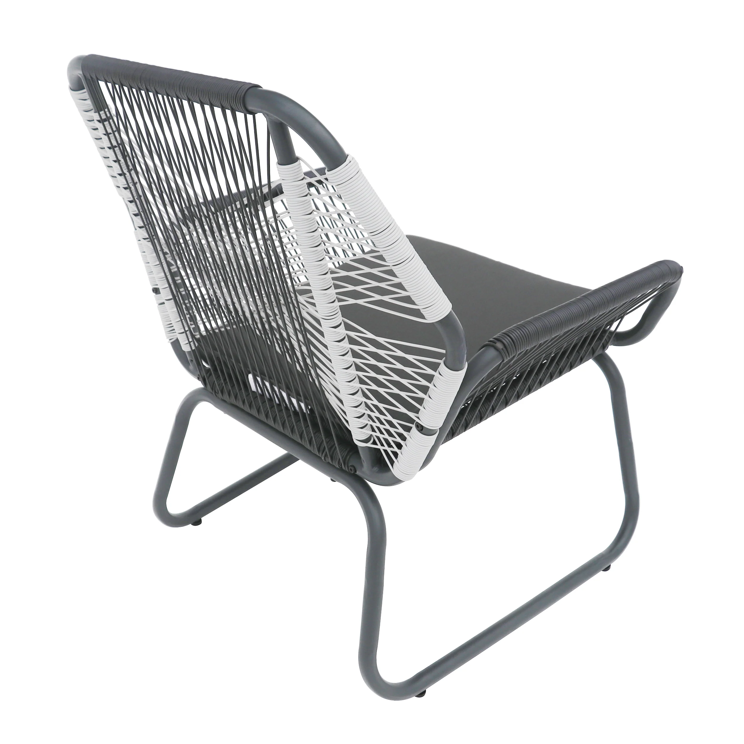 Aiden Outdoor 3 Piece Faux Rattan Chat Set - furnishings
