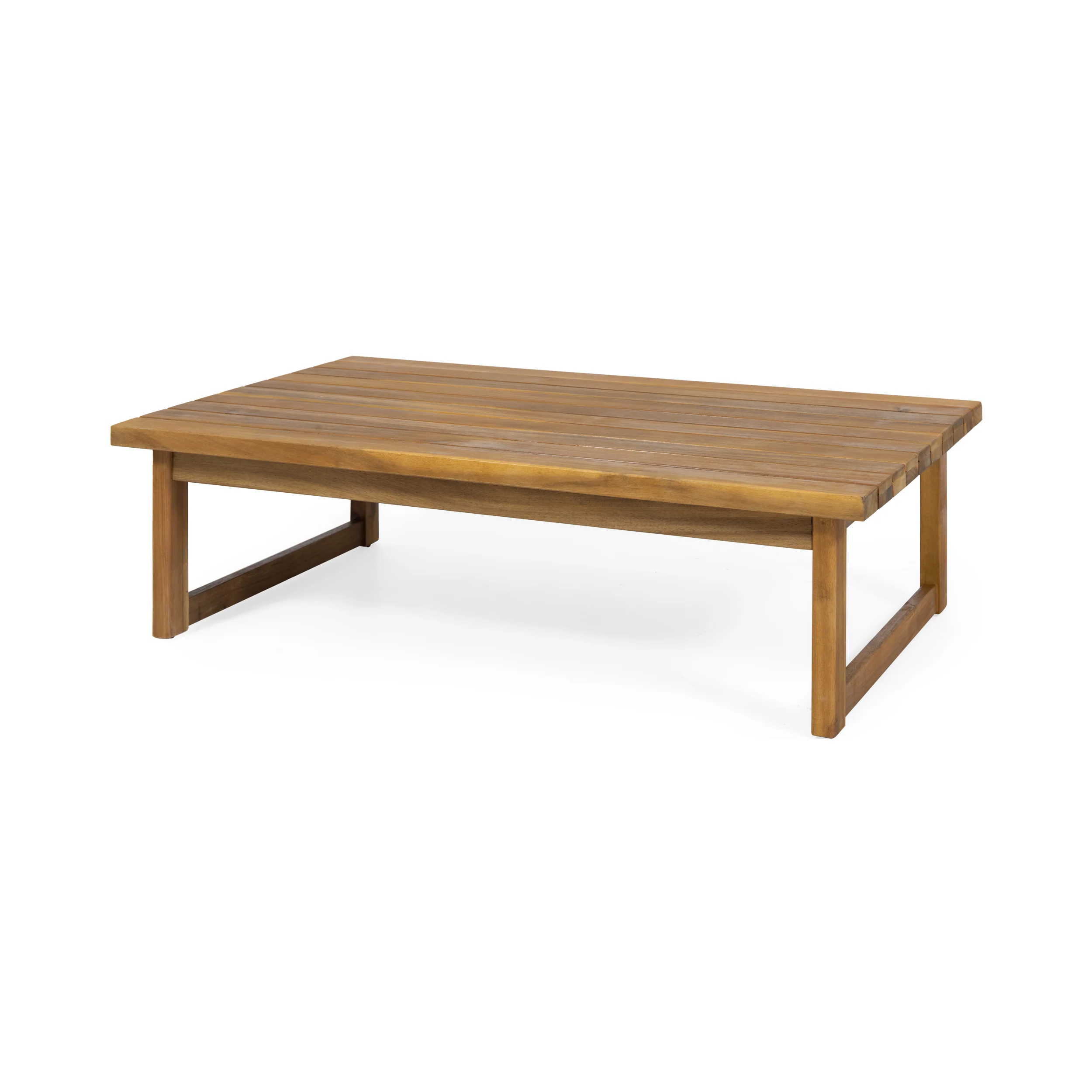 Kedan Outdoor Acacia Wood Coffee Table - furnishings