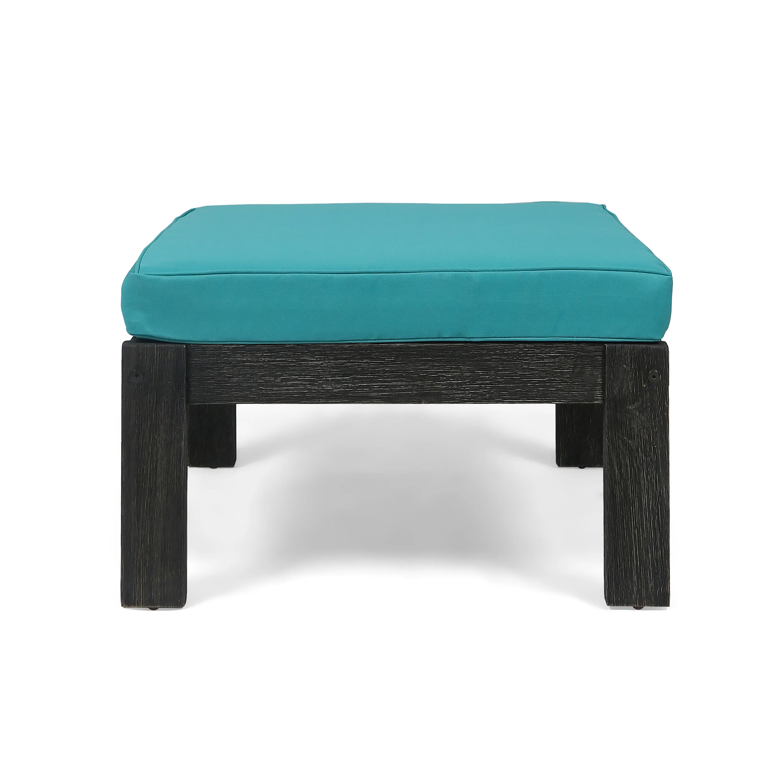 Makayla Ana Outdoor 3 Seater Acacia Wood Sofa Sectional with Cushions - furnishings