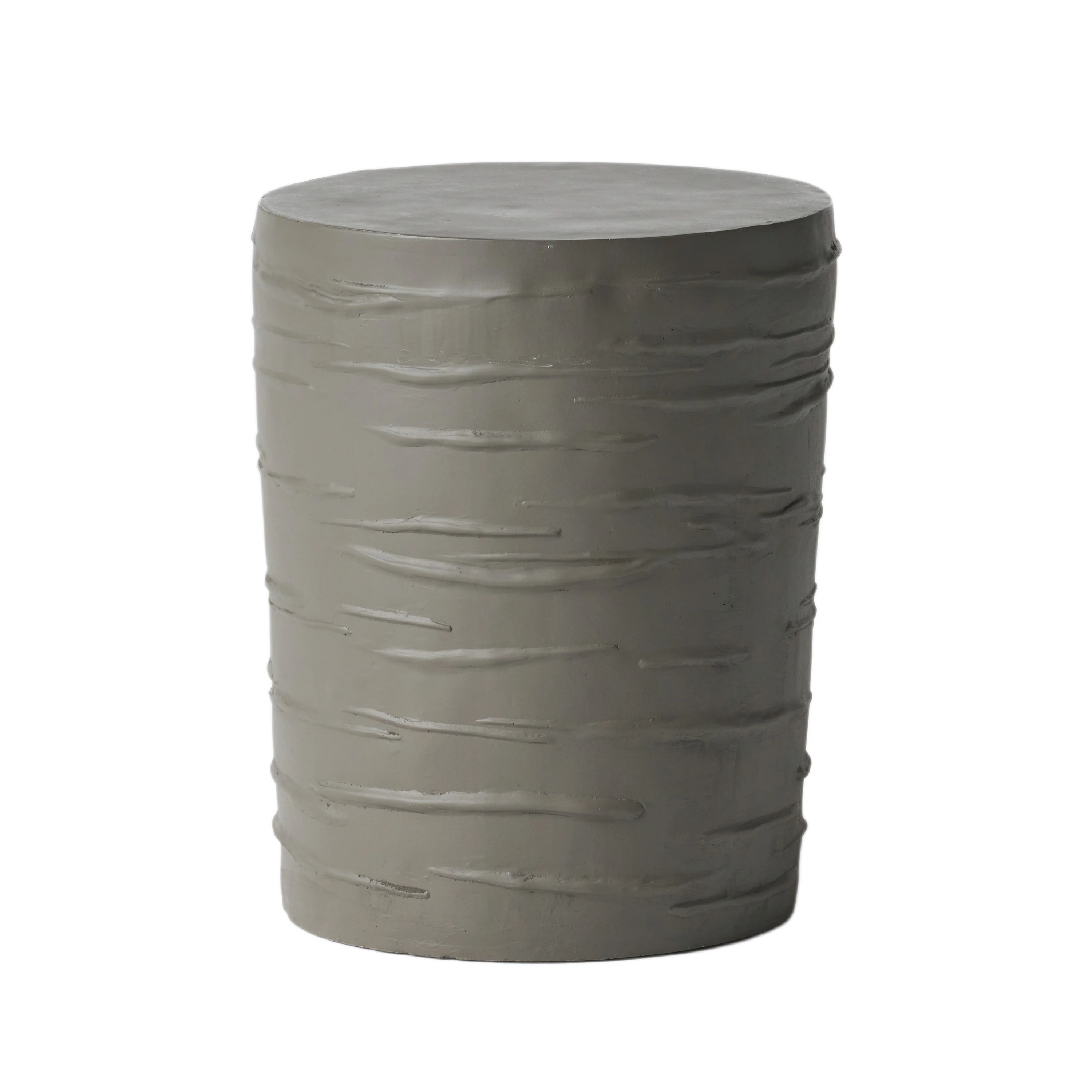 Aubree Outdoor 16-inch Light-Weight Concrete Side Table - furnishings