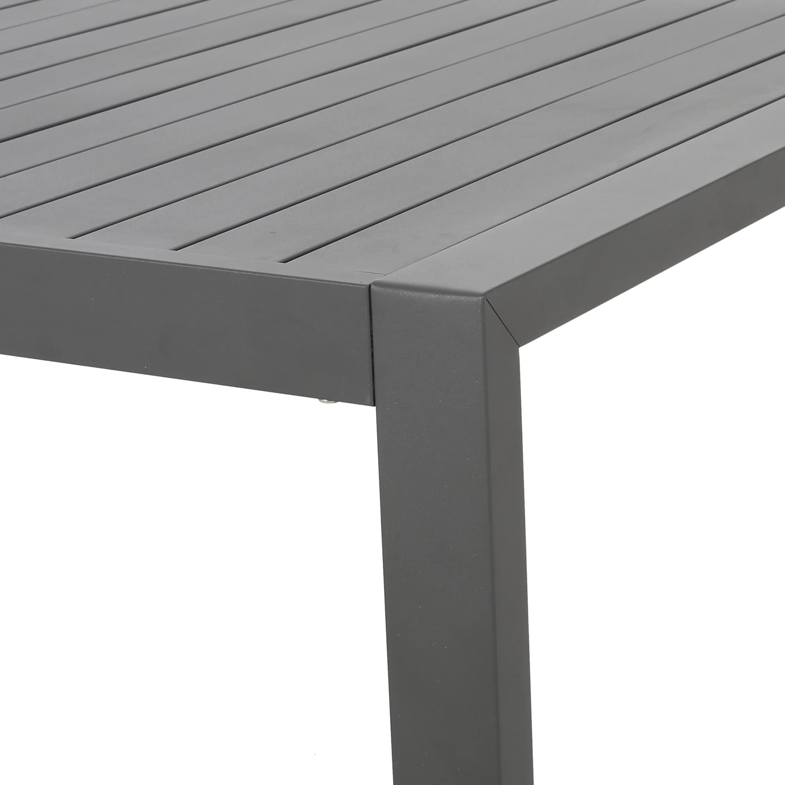 Nealie Outdoor Aluminum Dining Table - furnishings