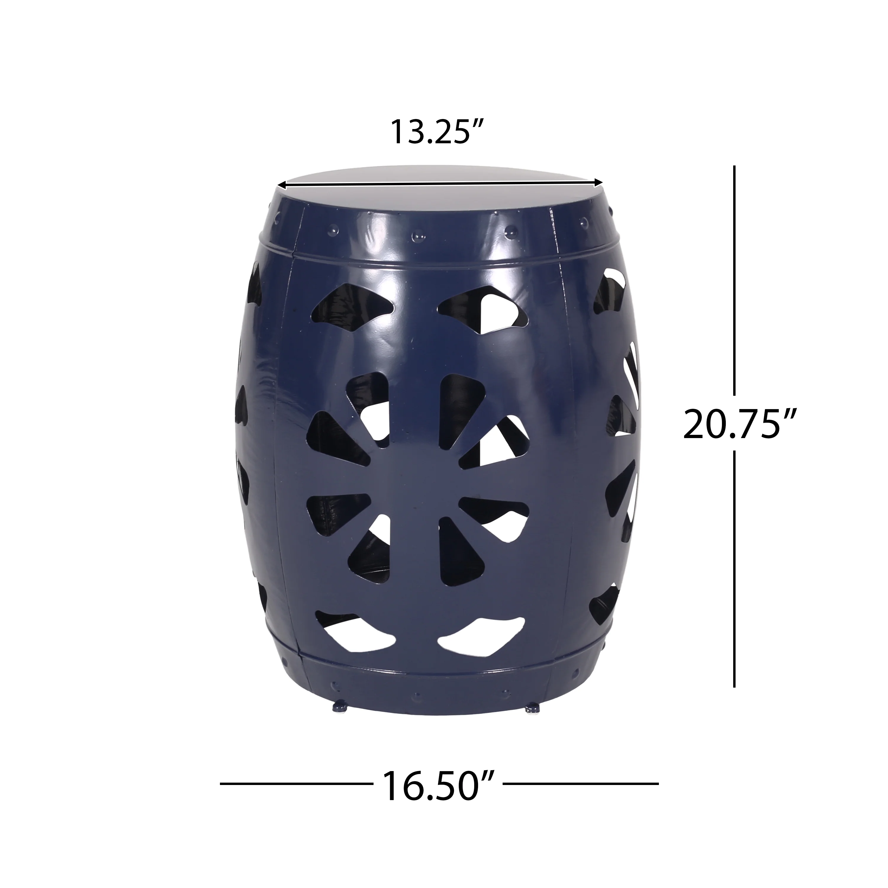 Carey Outdoor Metal Side Table - furnishings