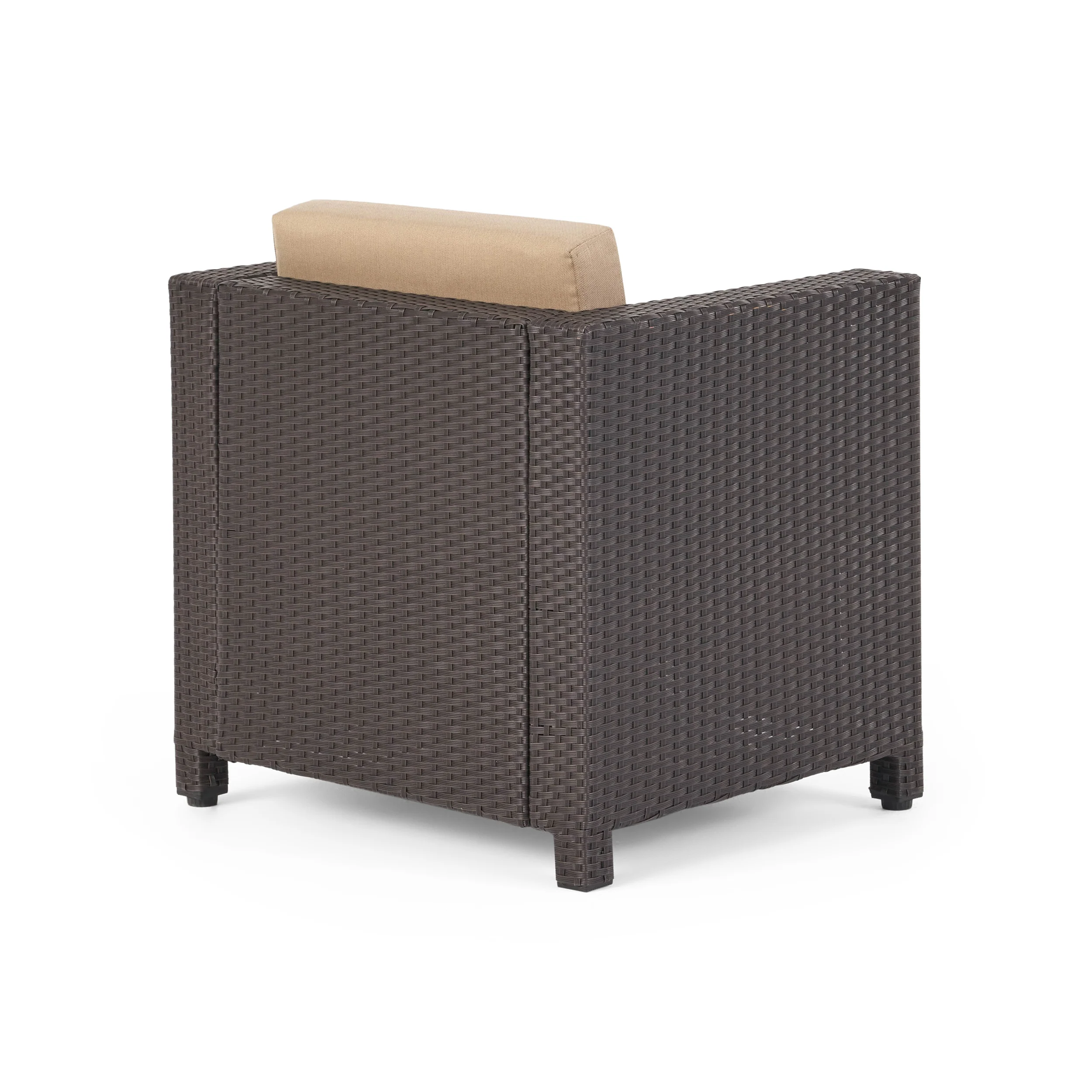 Venice 4-Seater Outdoor Fire Pit Chat Set - furnishings