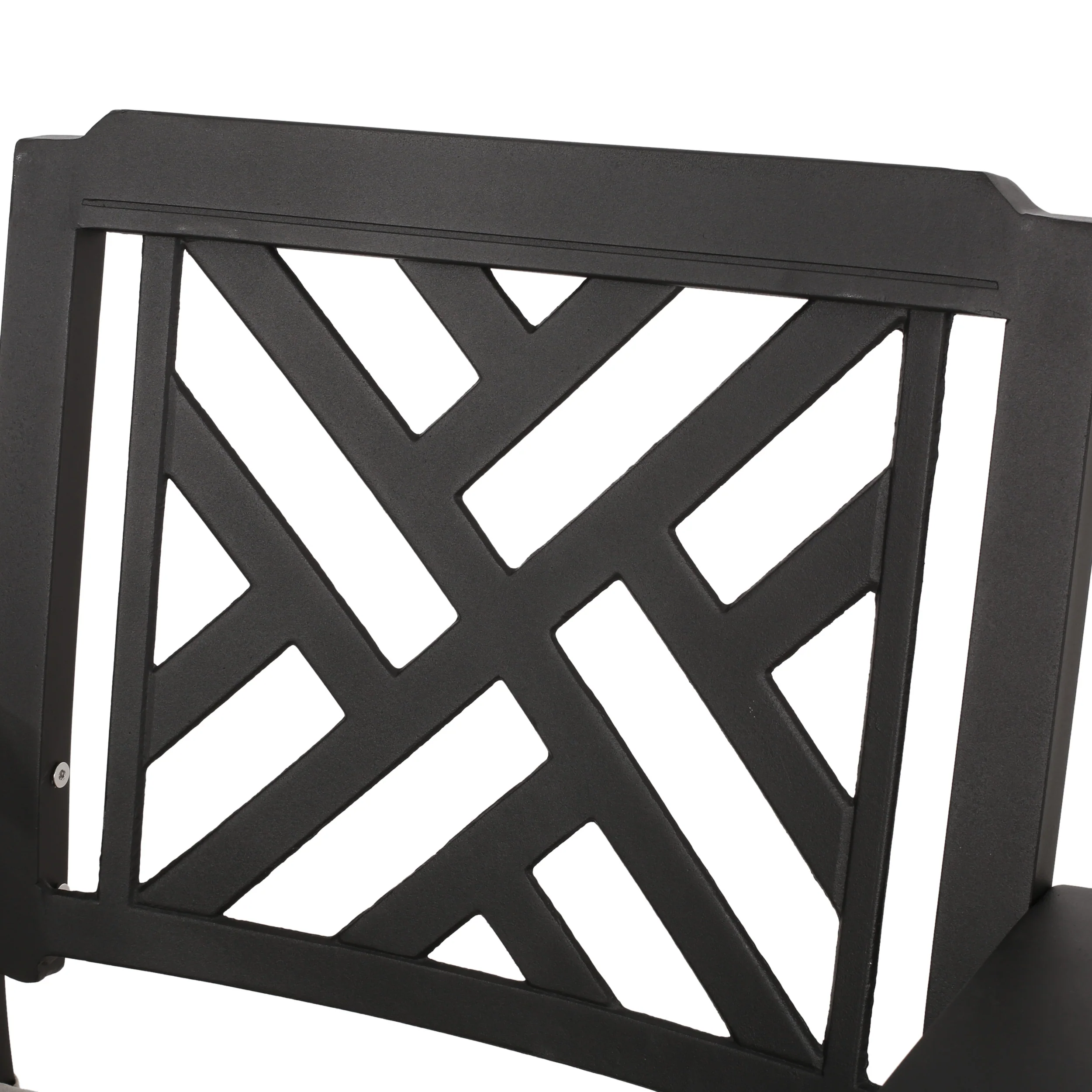 Arlene Waterford Outdoor Aluminum Dining Chairs, Set of 2 - furnishings