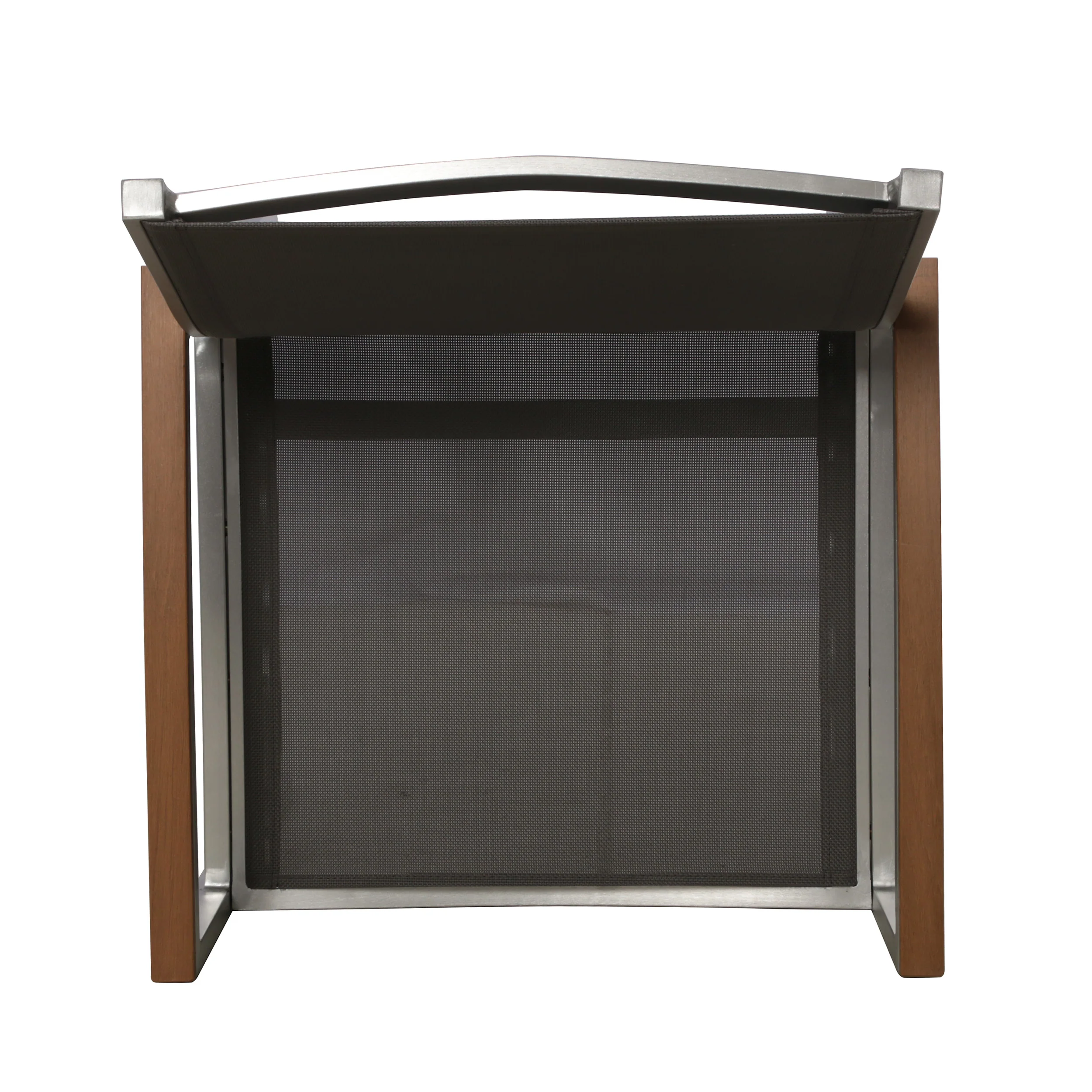 Emma Outdoor Wicker Dining Chair with Aluminum Frame (Set of 2) - furnishings