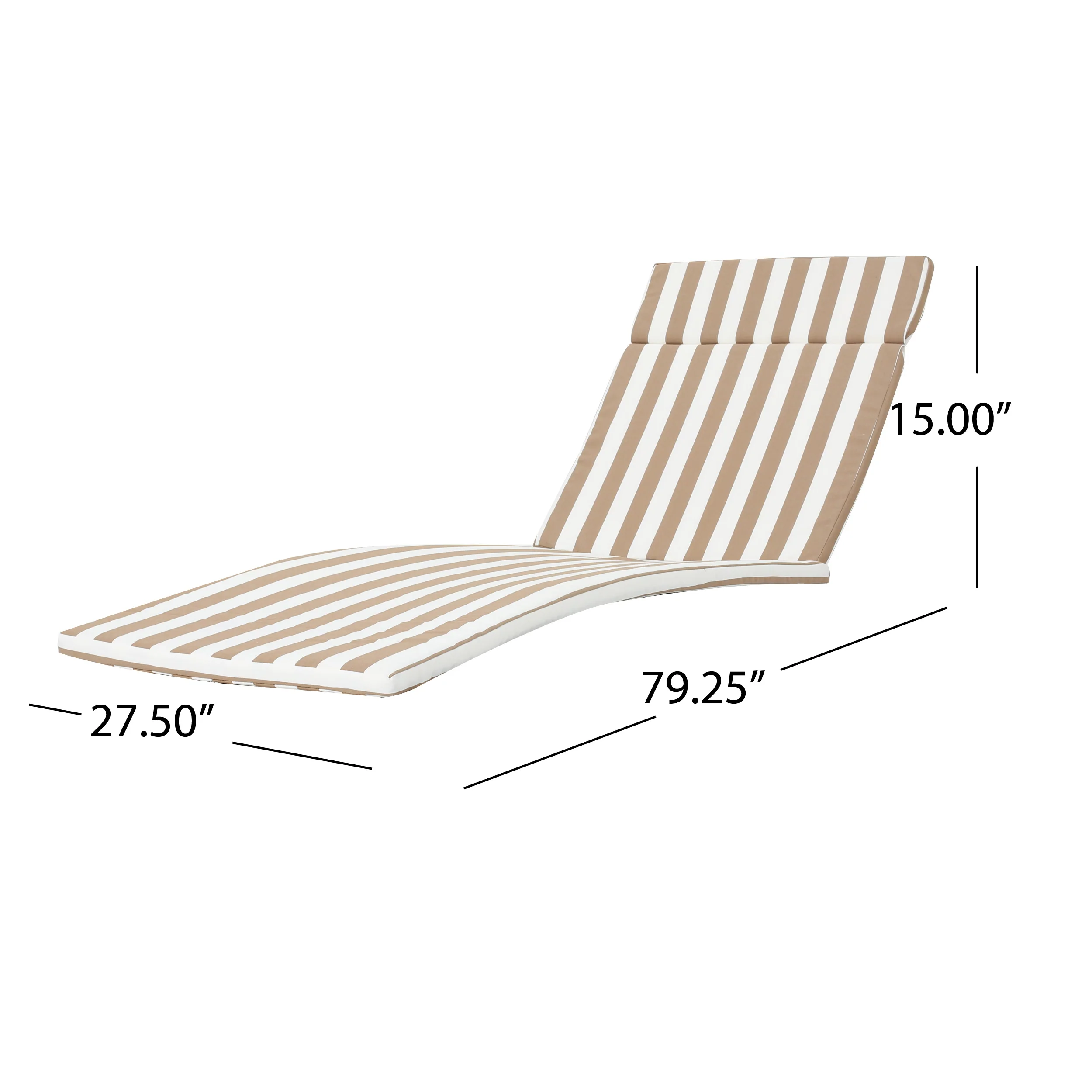 Lakeport Outdoor Wicker Lounge w/ Water Resistant Cushion (Set of 2) - furnishings