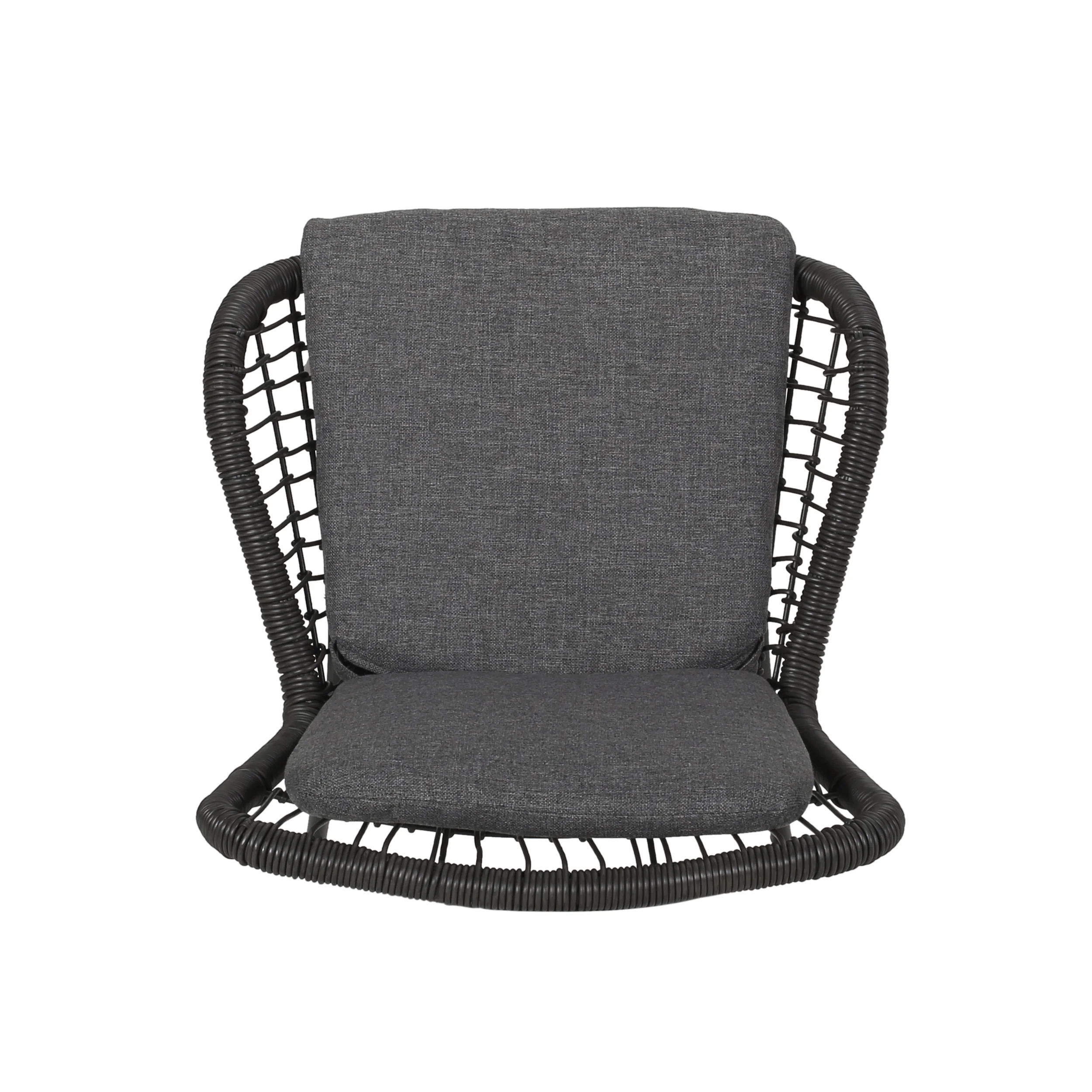 Averyrose Outdoor Wicker Club Chair with Cushions (Set of 2) - furnishings